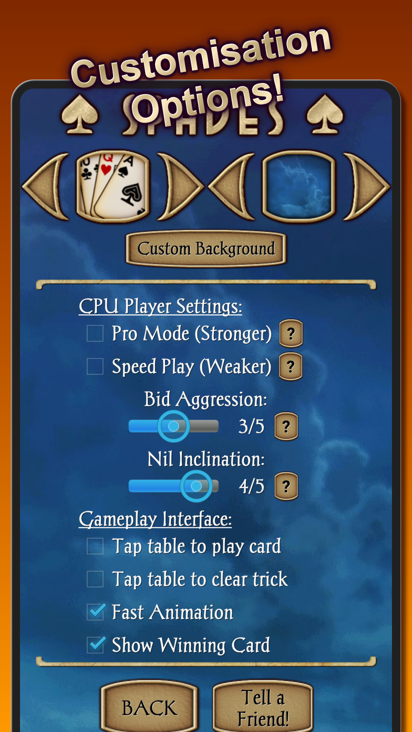 اسکرین شات 3 بازی Spades