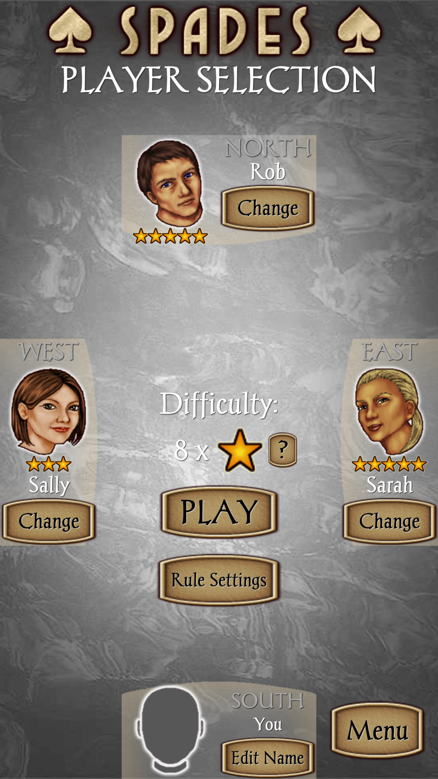 اسکرین شات 6 بازی Spades