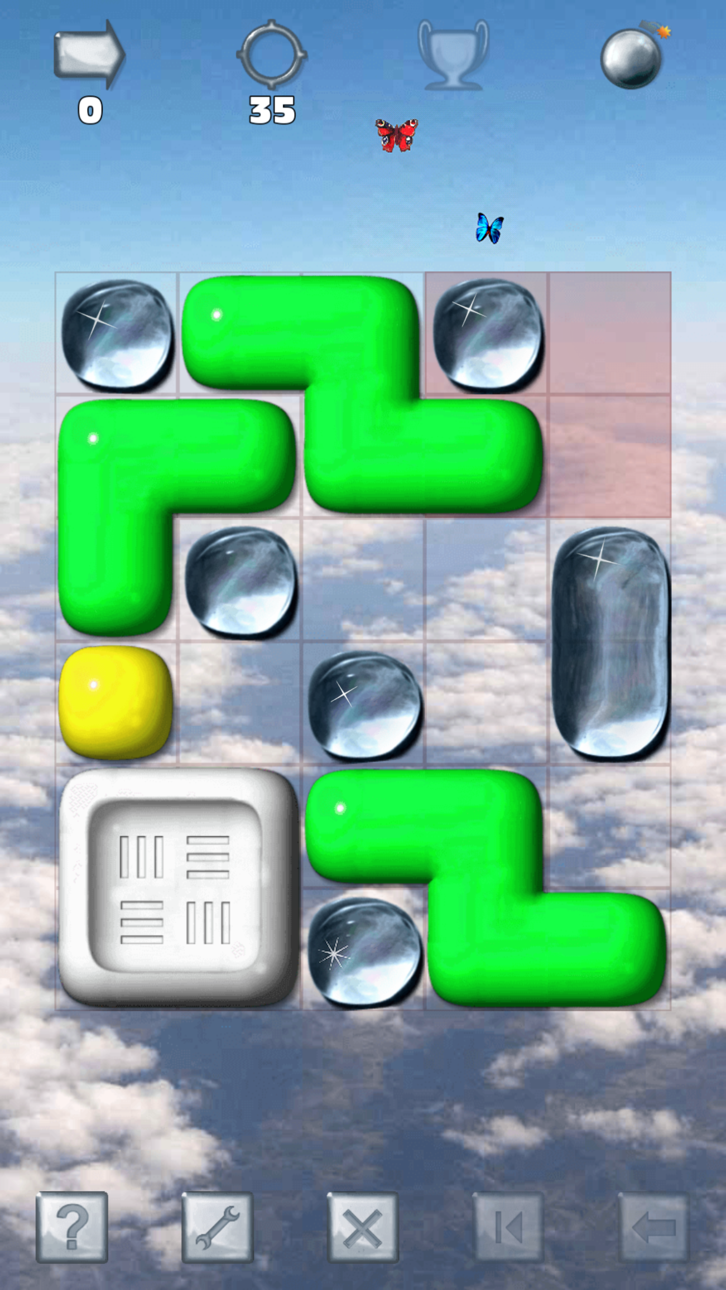اسکرین شات 1 بازی Sticky Blocks Sliding Puzzle