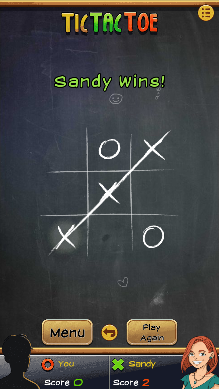 اسکرین شات 6 بازی Tic Tac Toe