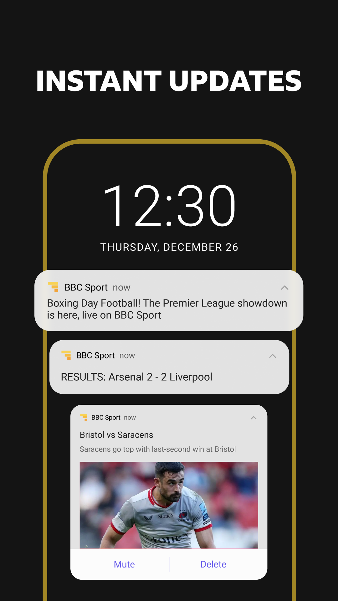 اسکرین شات 6 برنامه BBC Sport - News & Live Scores