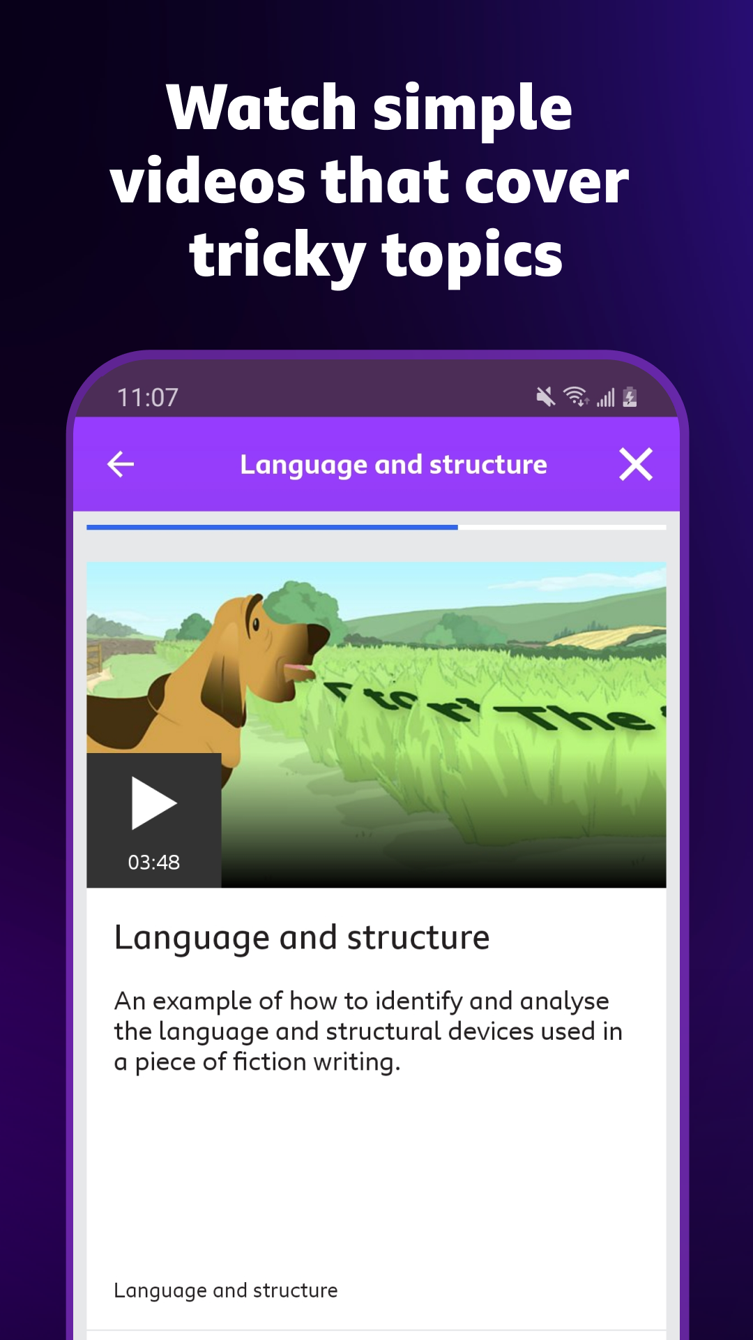 اسکرین شات 4 برنامه BBC Bitesize - Exam Revision