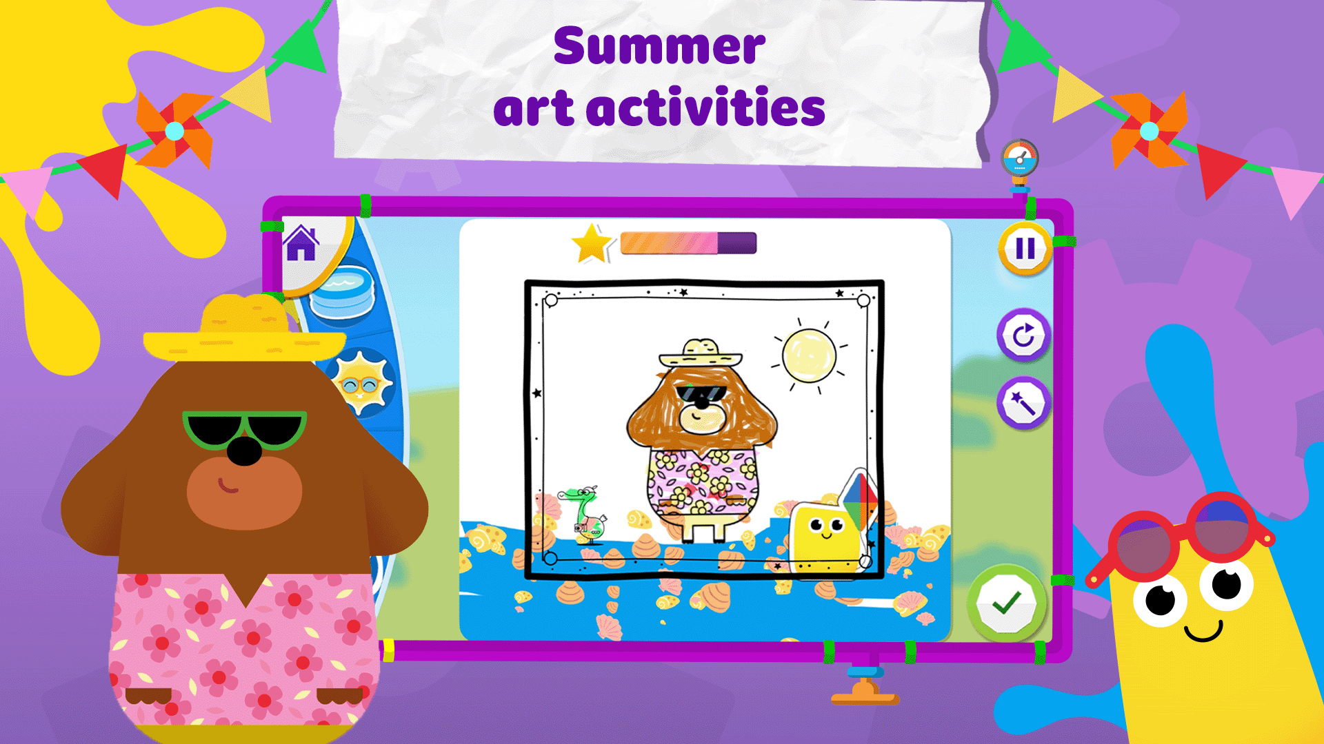 اسکرین شات 3 بازی CBeebies Get Creative: Paint