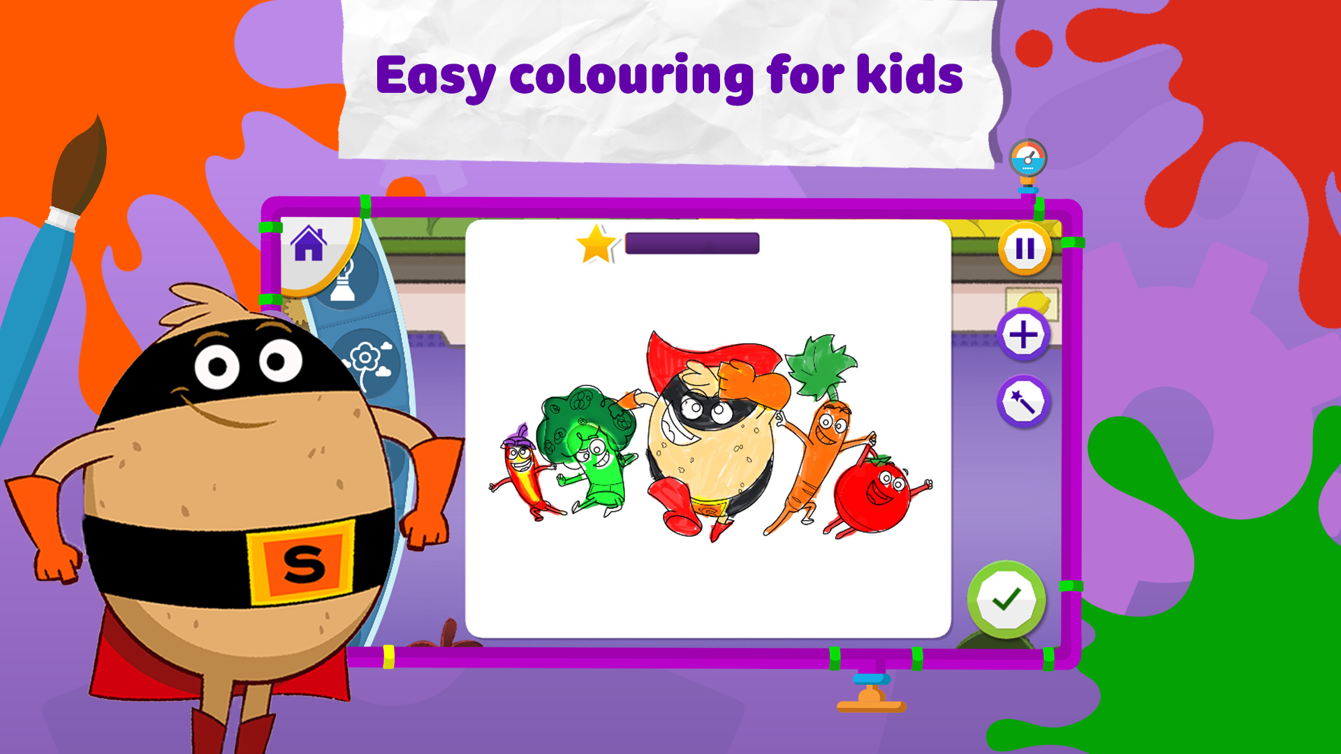 اسکرین شات 4 بازی CBeebies Get Creative: Paint