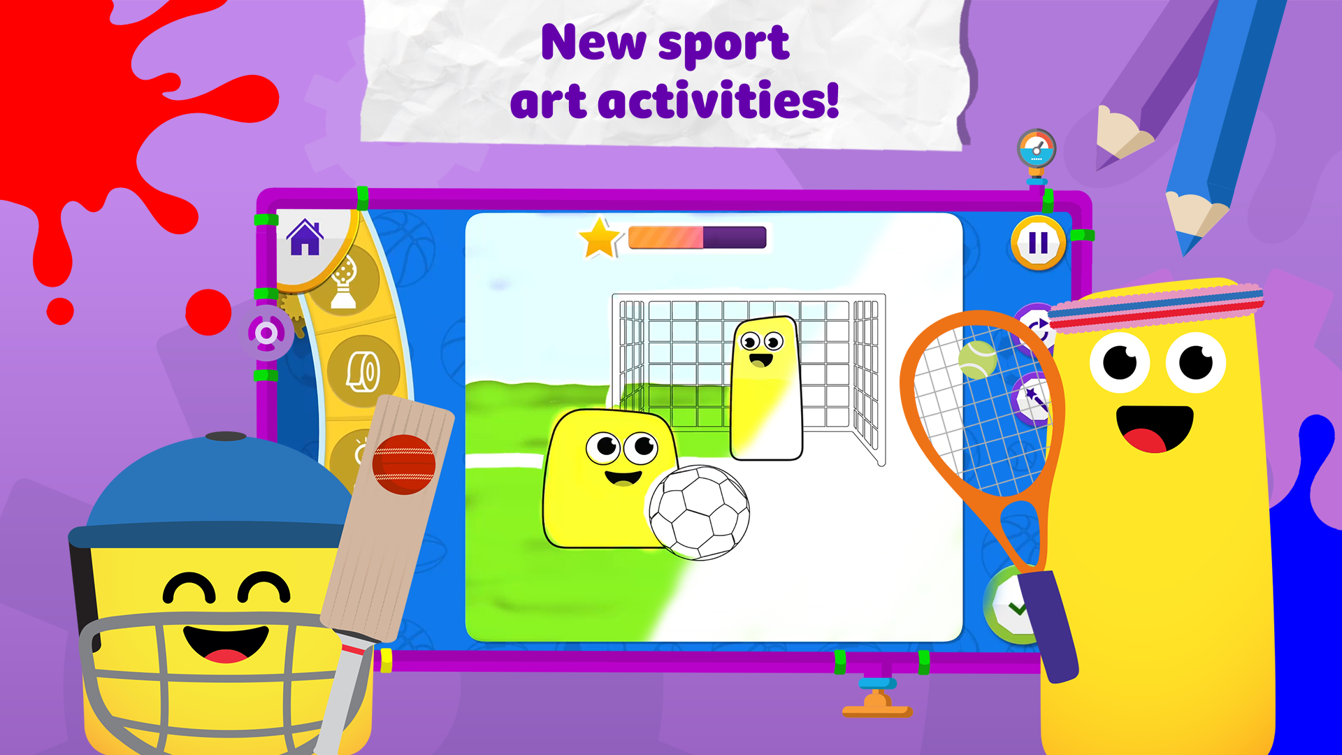 اسکرین شات 1 بازی CBeebies Get Creative: Paint