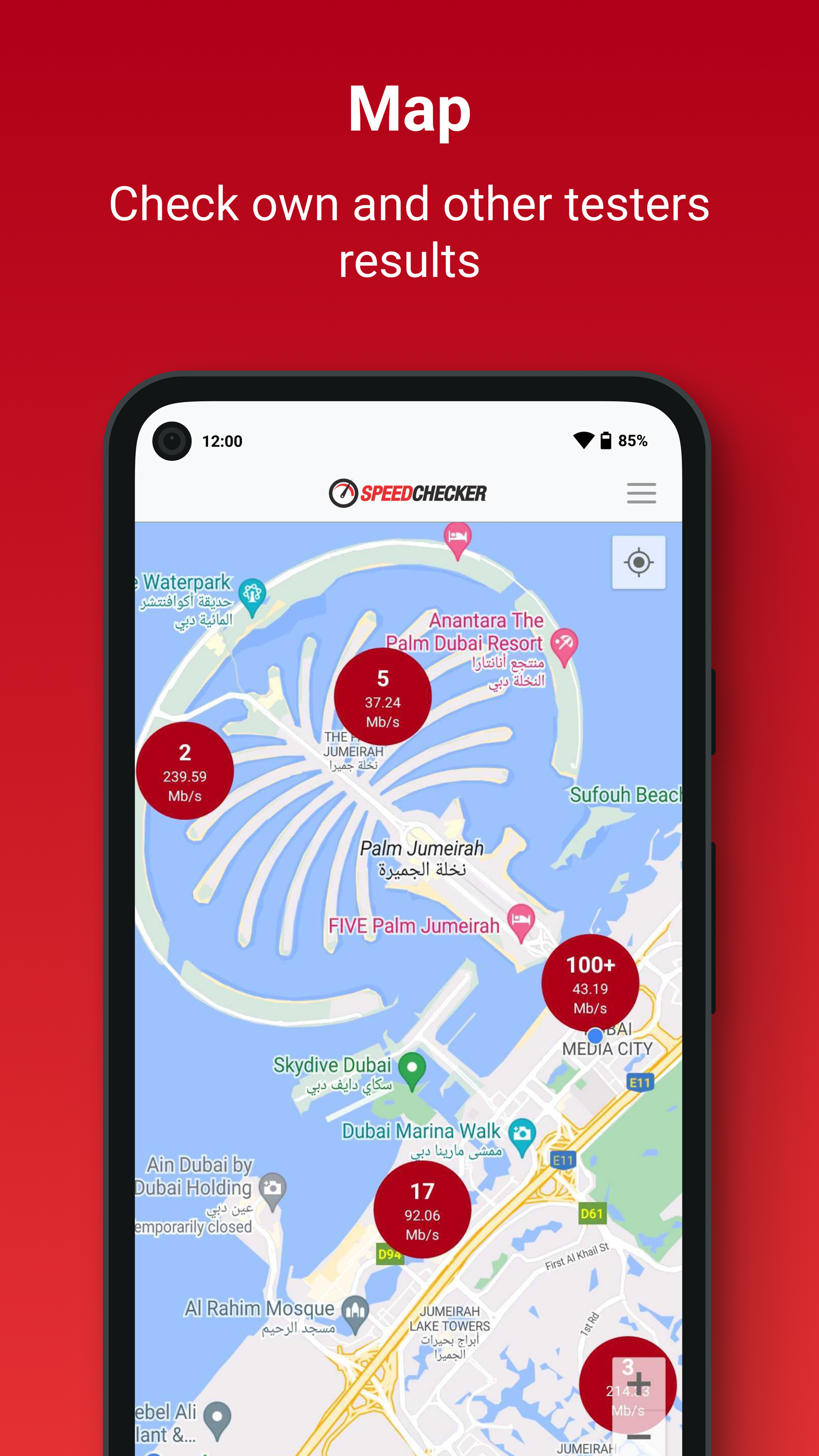 اسکرین شات 4 برنامه SpeedChecker Speed Test