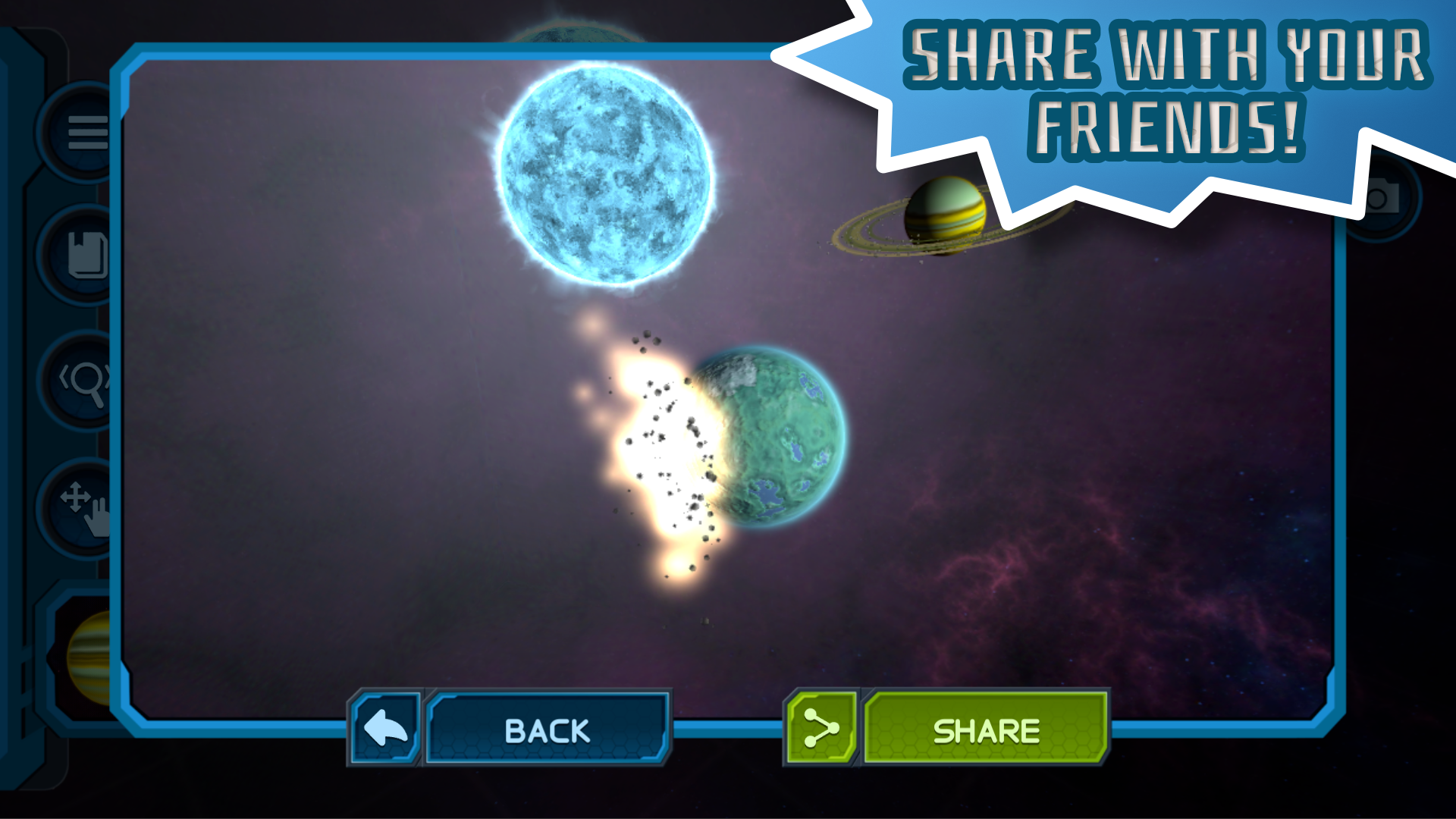 اسکرین شات 5 بازی Pocket Galaxy - Space Sandbox