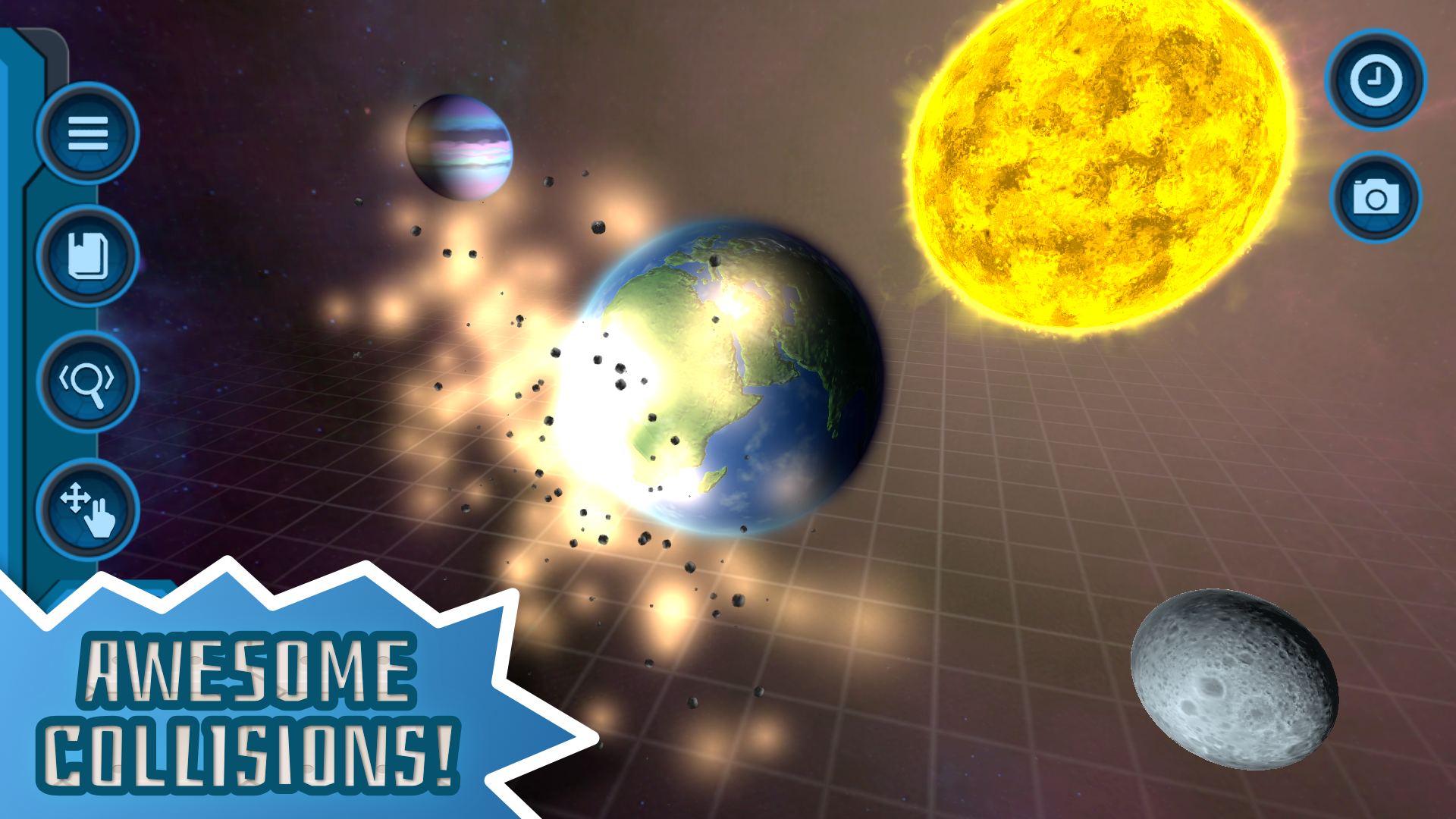 اسکرین شات 1 بازی Pocket Galaxy - Space Sandbox