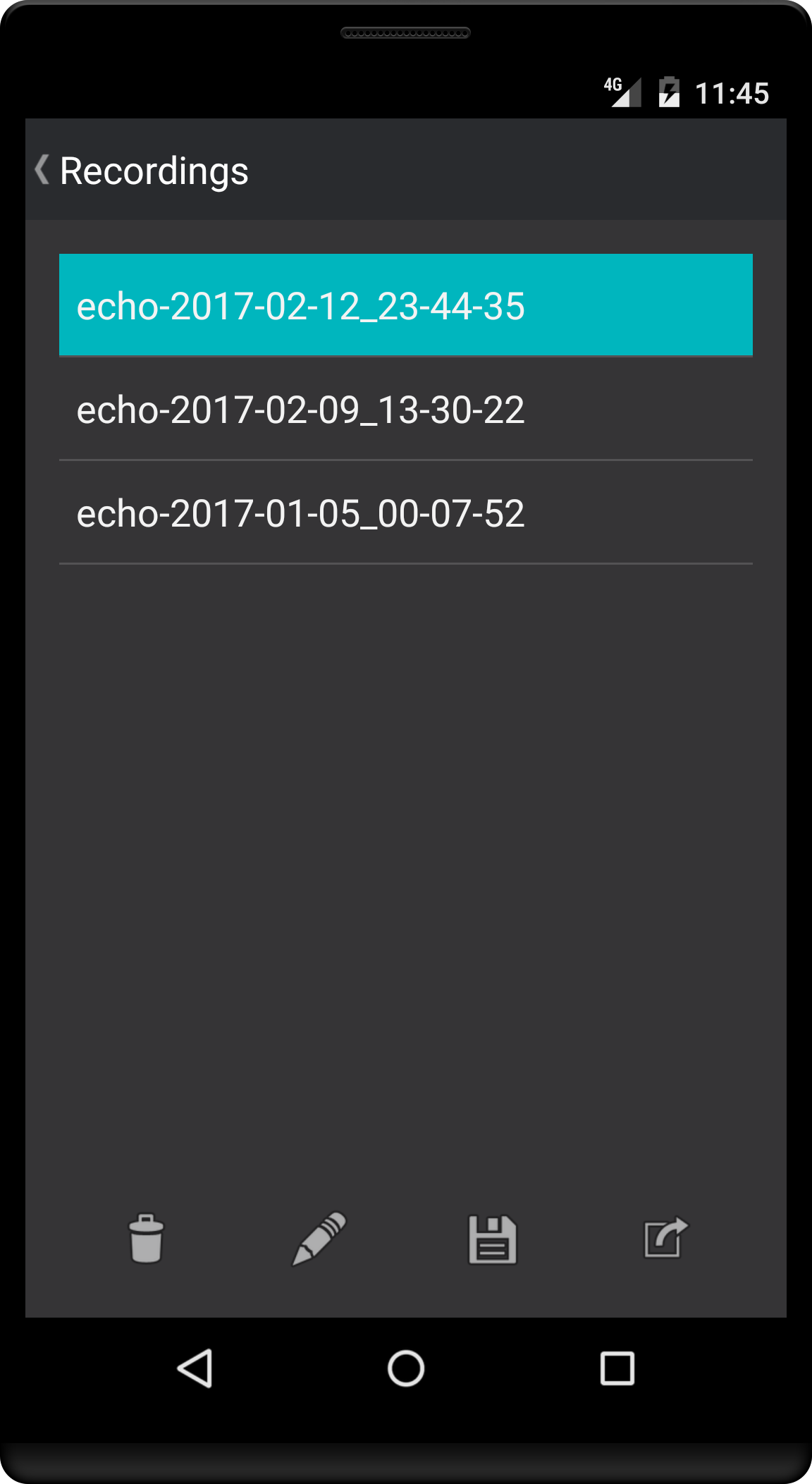 اسکرین شات 4 برنامه Echo