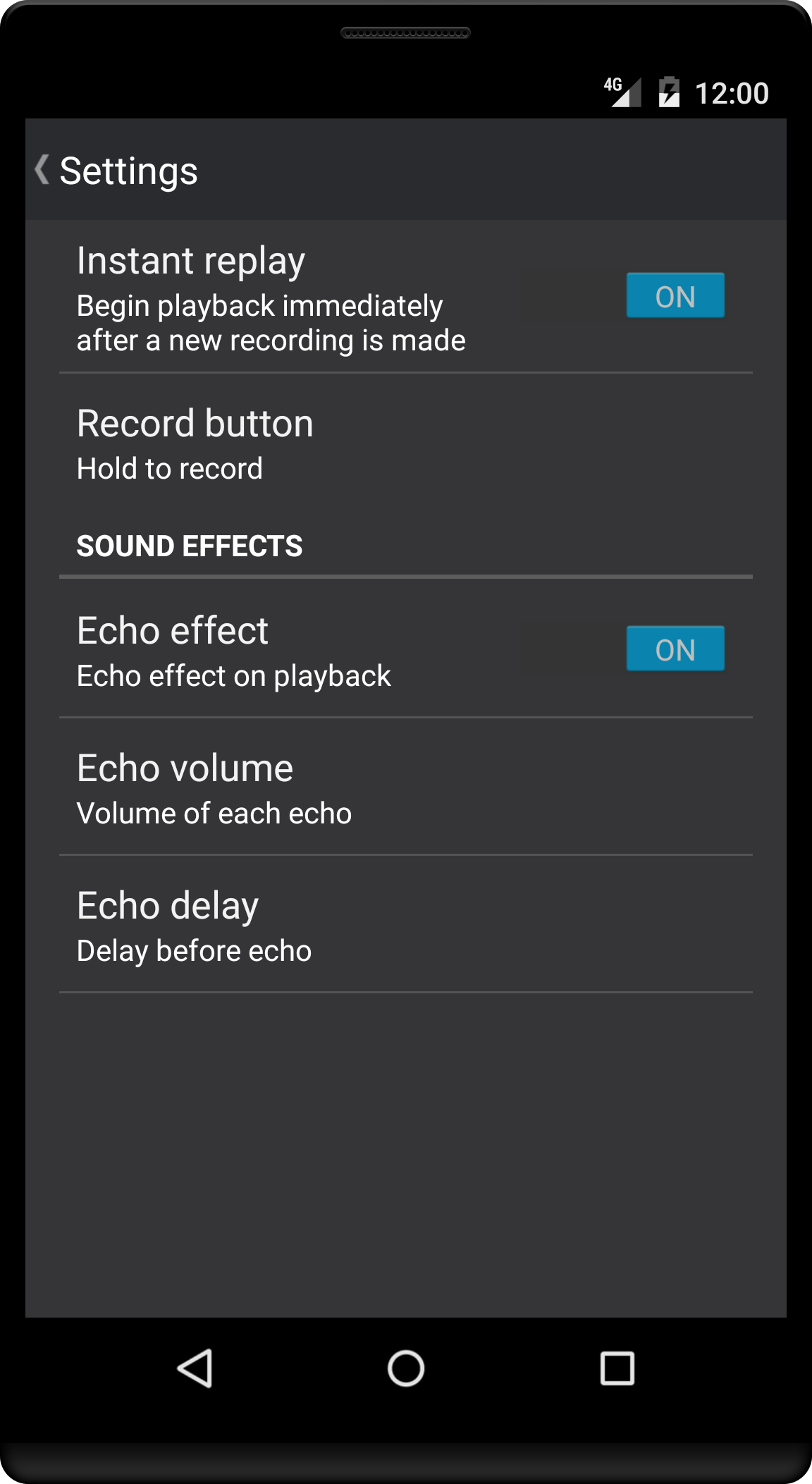 اسکرین شات 8 برنامه Echo