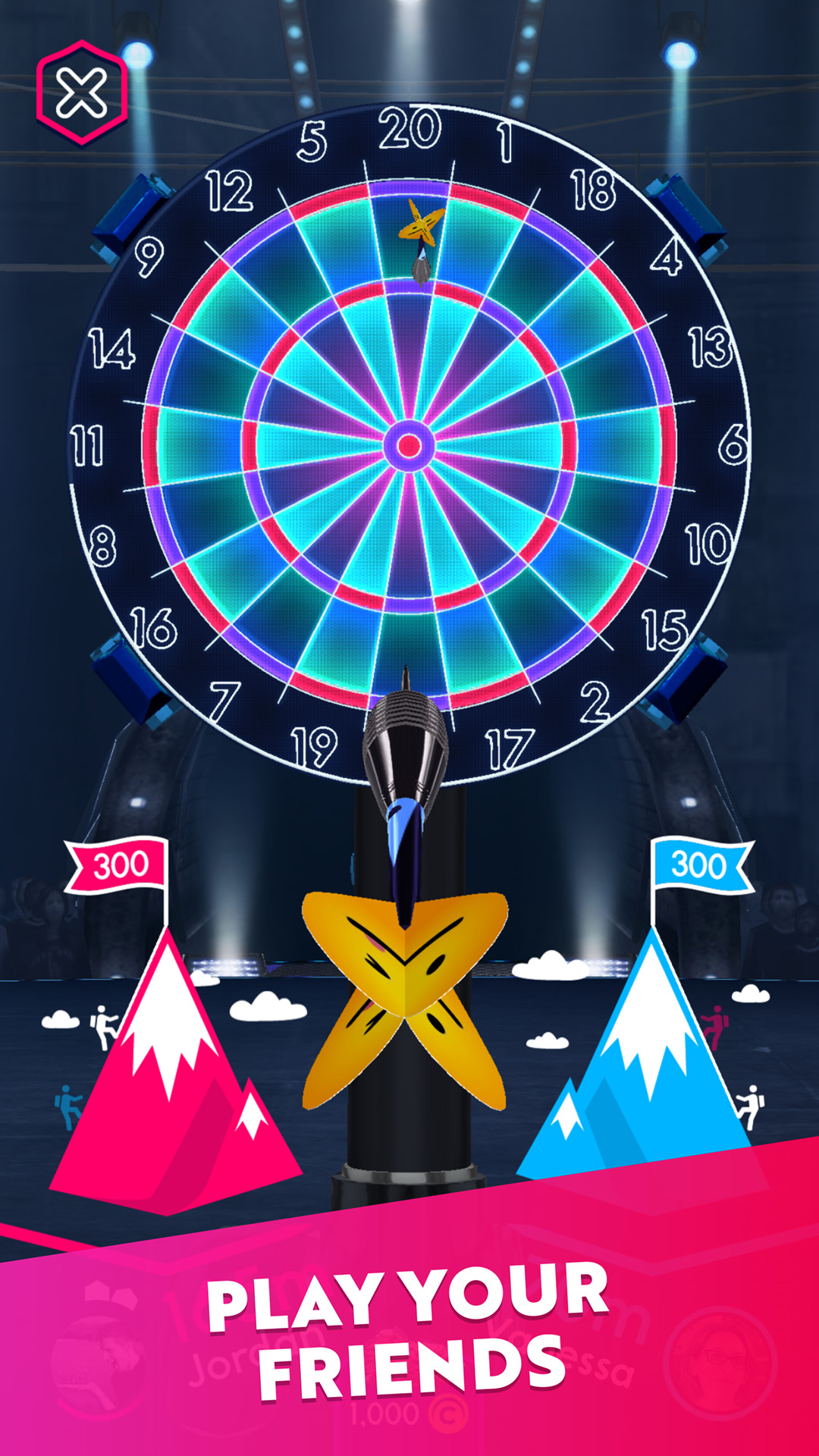 اسکرین شات 7 بازی Darts of Fury