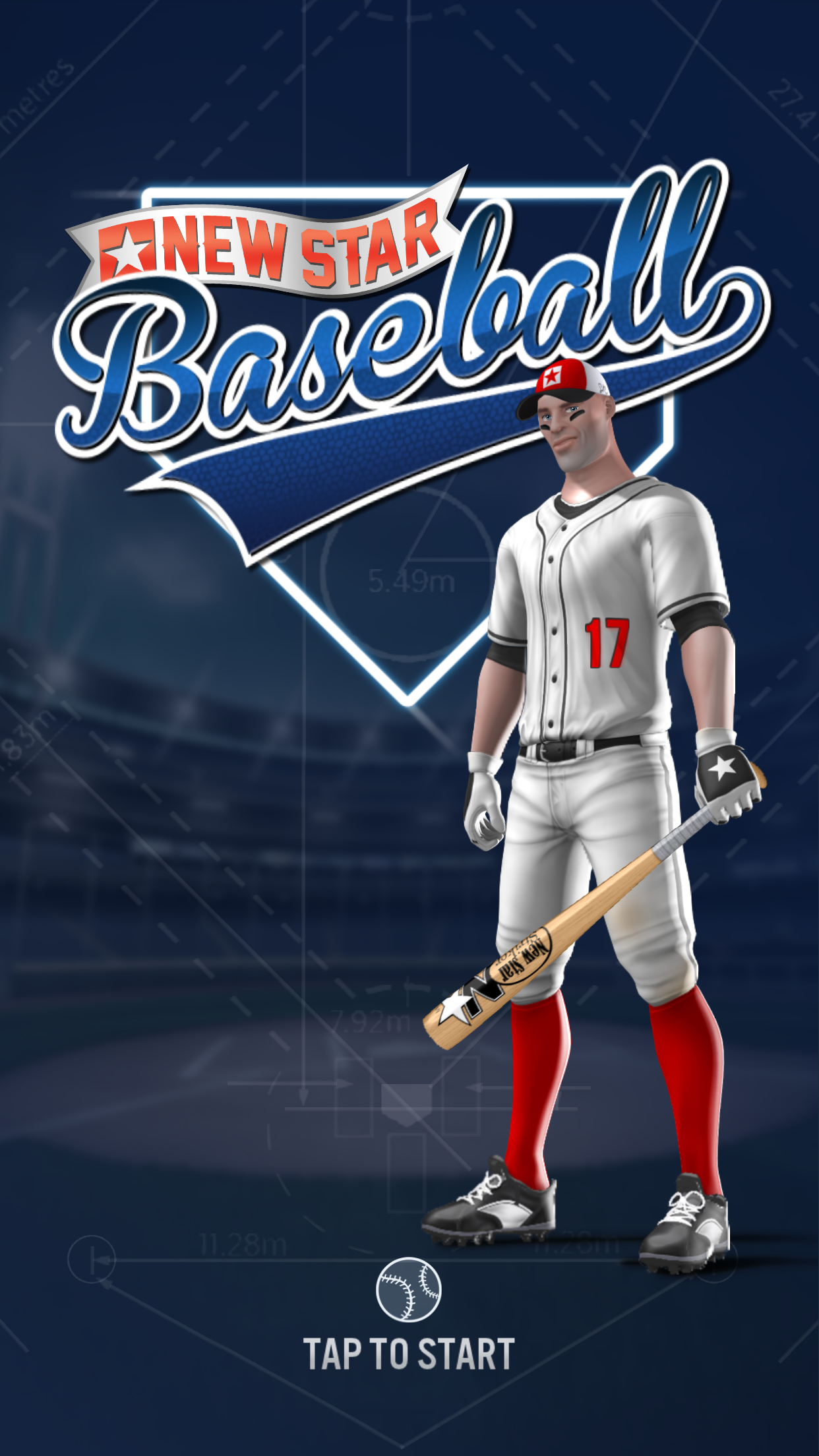 اسکرین شات 1 بازی New Star Baseball