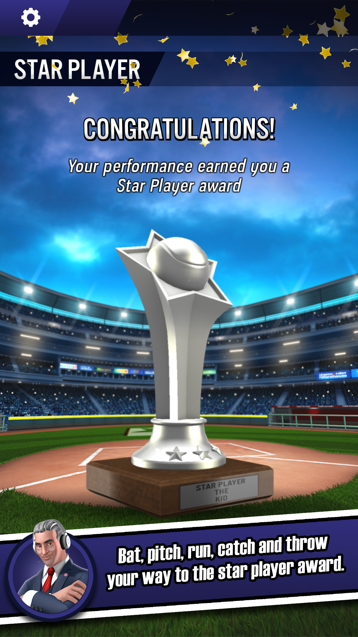 اسکرین شات 4 بازی New Star Baseball