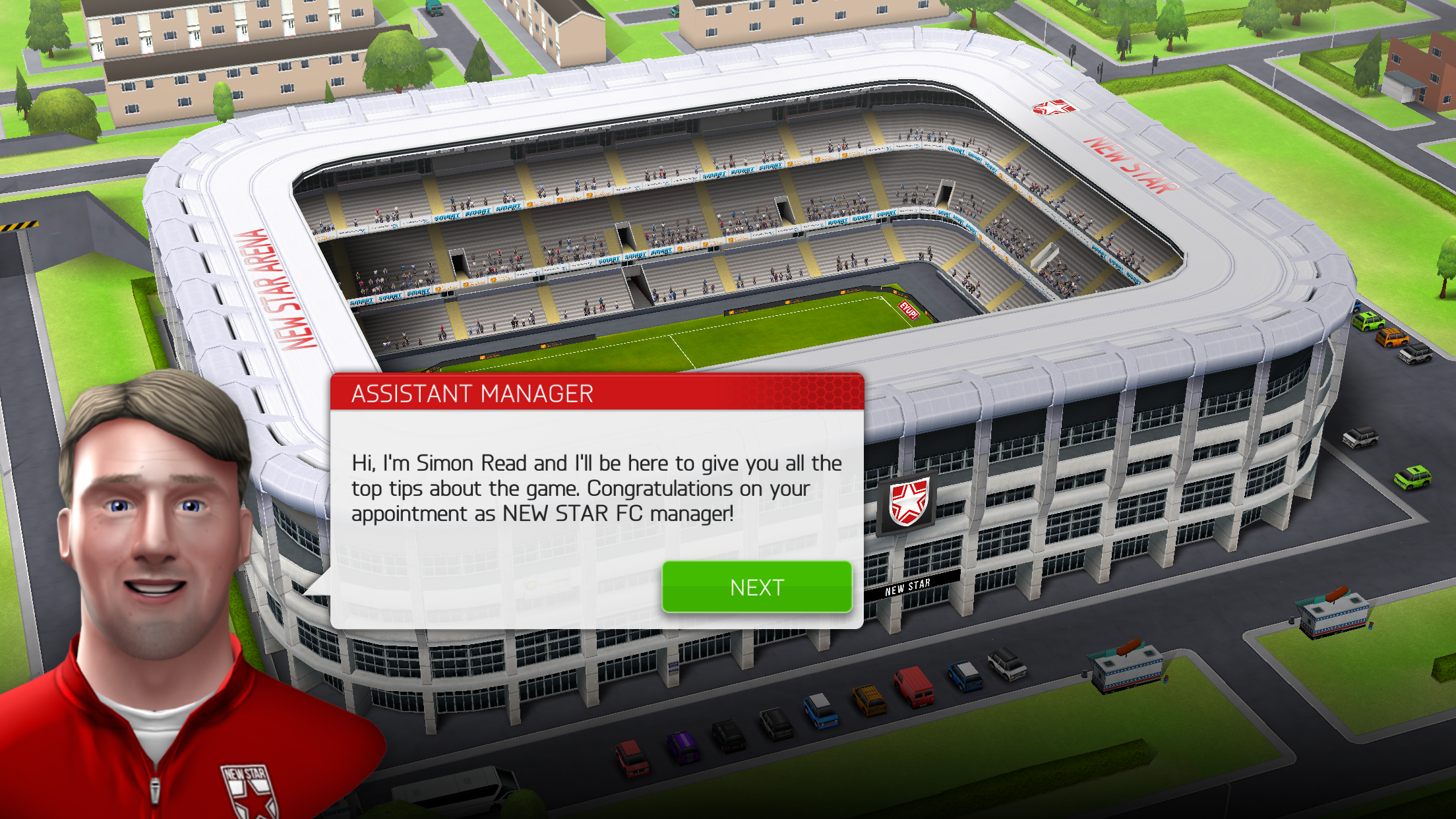 اسکرین شات 3 بازی New Star Manager