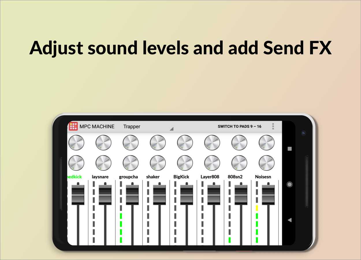 اسکرین شات 3 برنامه MPC Machine - Drum Sampler