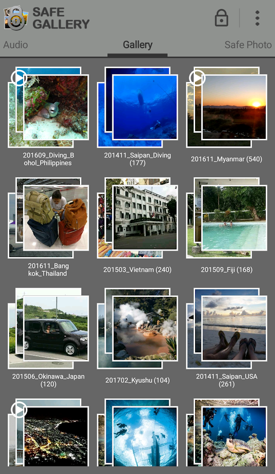 اسکرین شات 2 برنامه Safe Gallery (Gallery Lock)