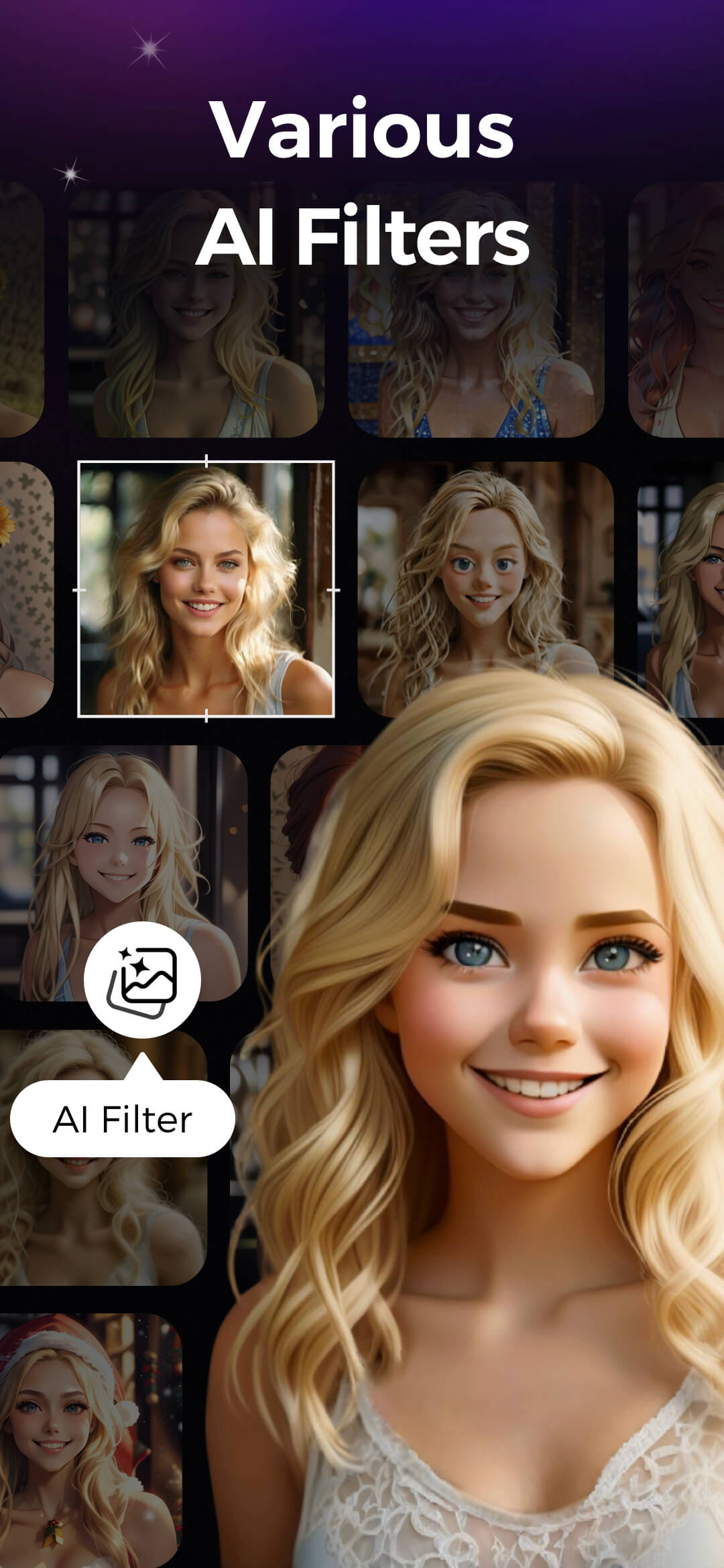 اسکرین شات 2 برنامه Umagic AI - AI Art Generator