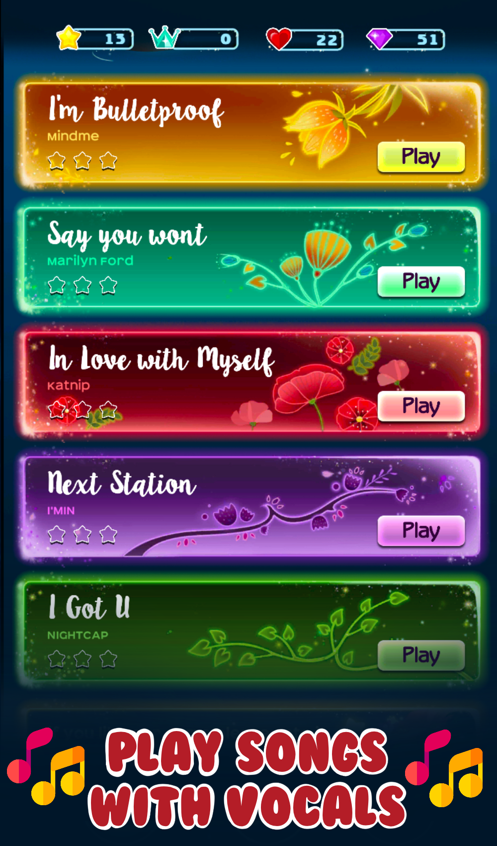 اسکرین شات 4 بازی Magic Unicorn Piano Tiles