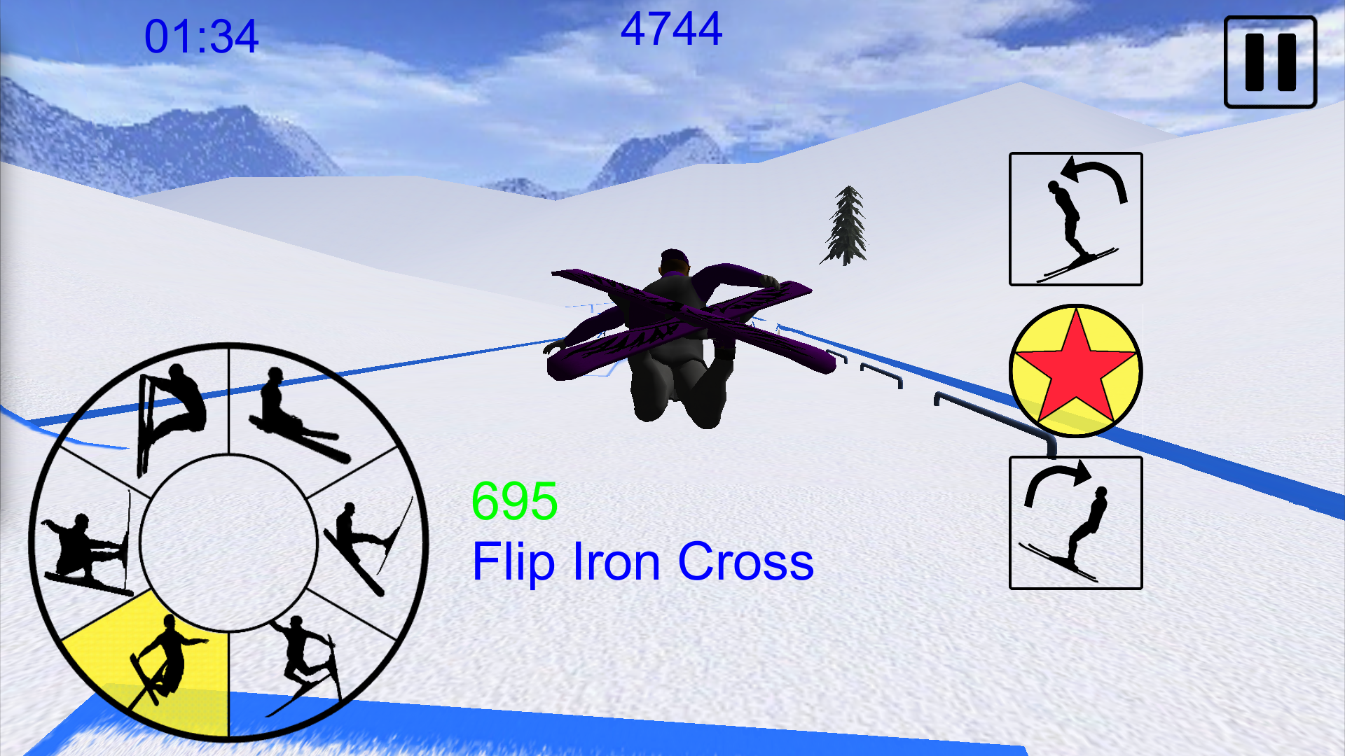 اسکرین شات 1 بازی Ski Freestyle Mountain
