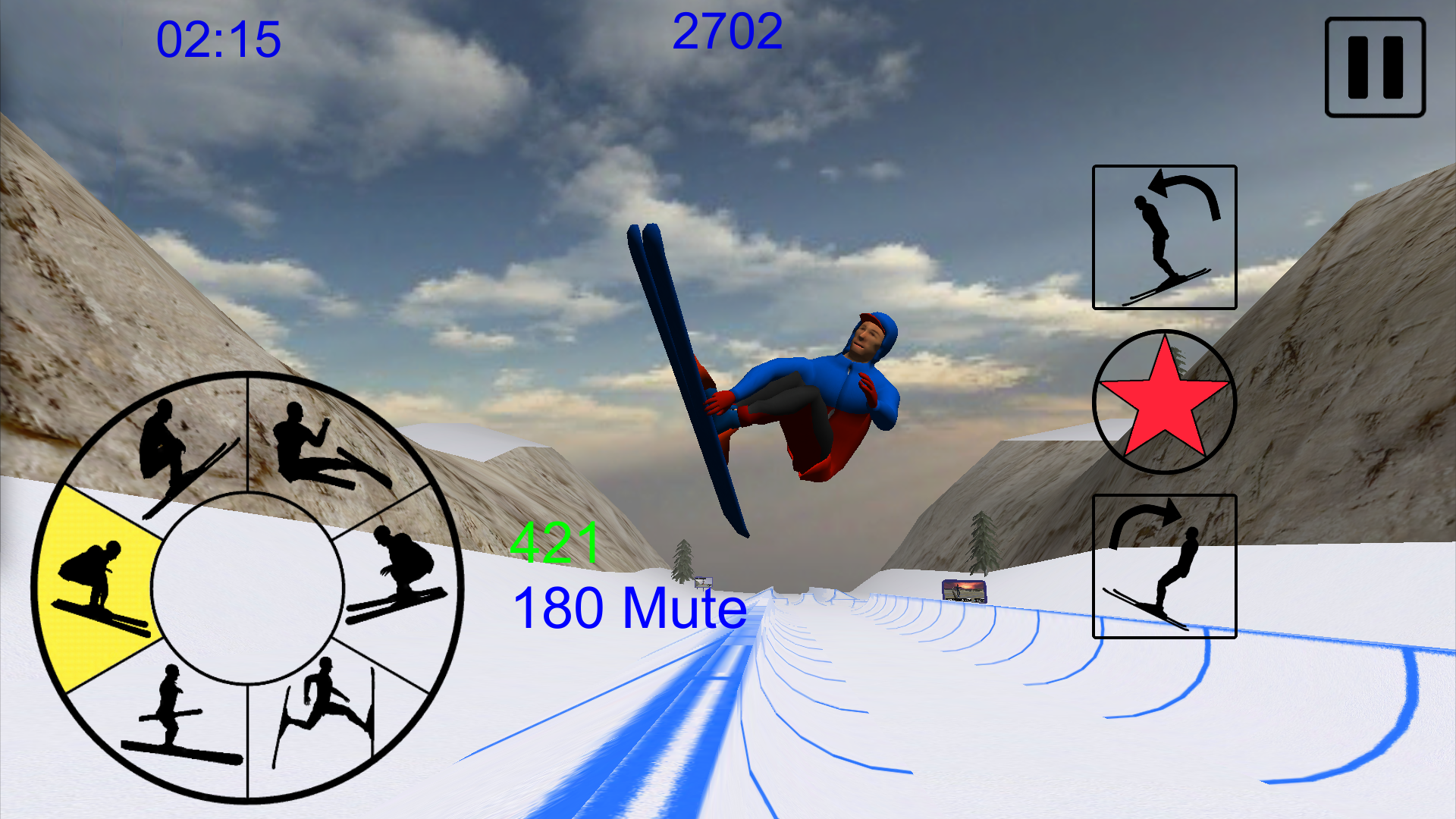 اسکرین شات 3 بازی Ski Freestyle Mountain