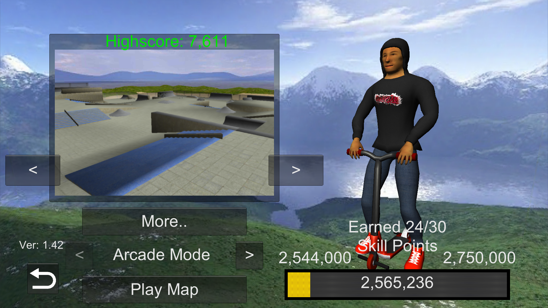 اسکرین شات 7 بازی Scooter Freestyle Extreme 3D