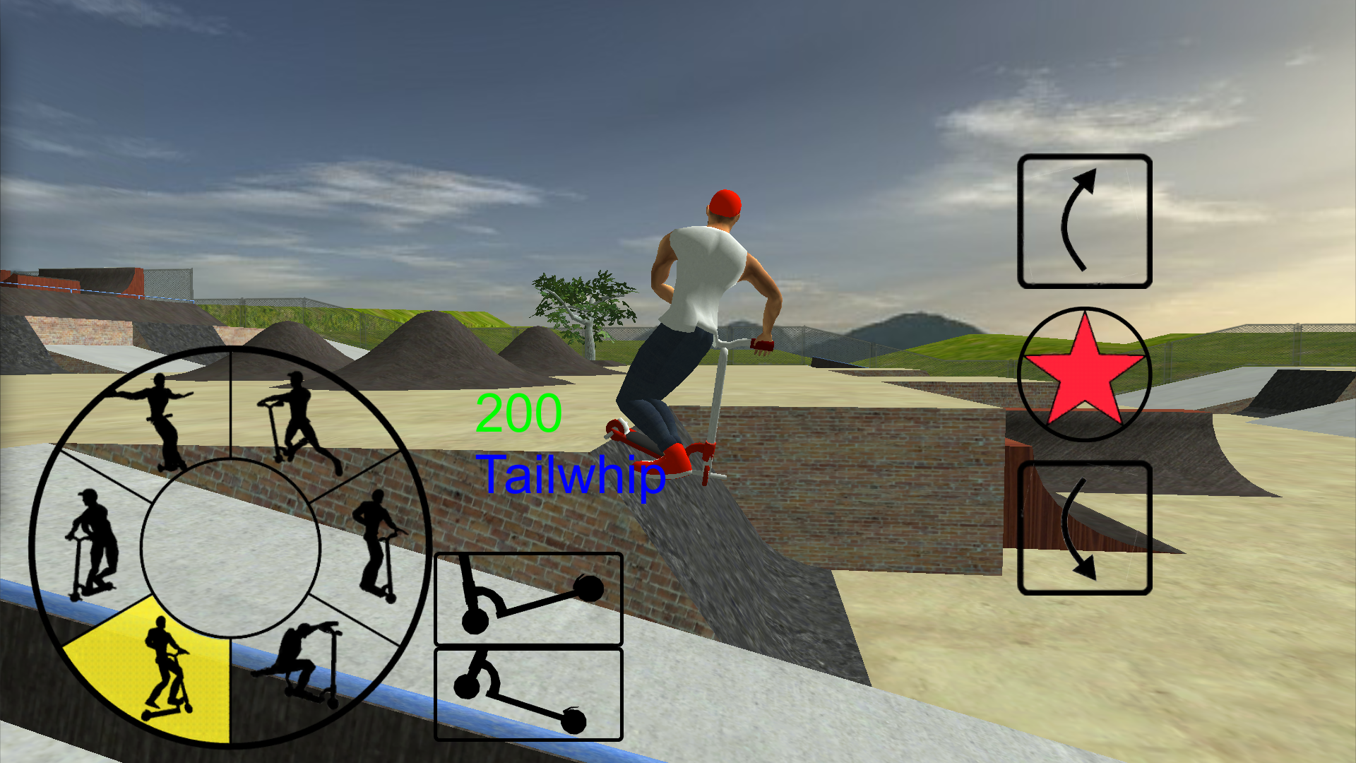 اسکرین شات 1 بازی Scooter Freestyle Extreme 3D