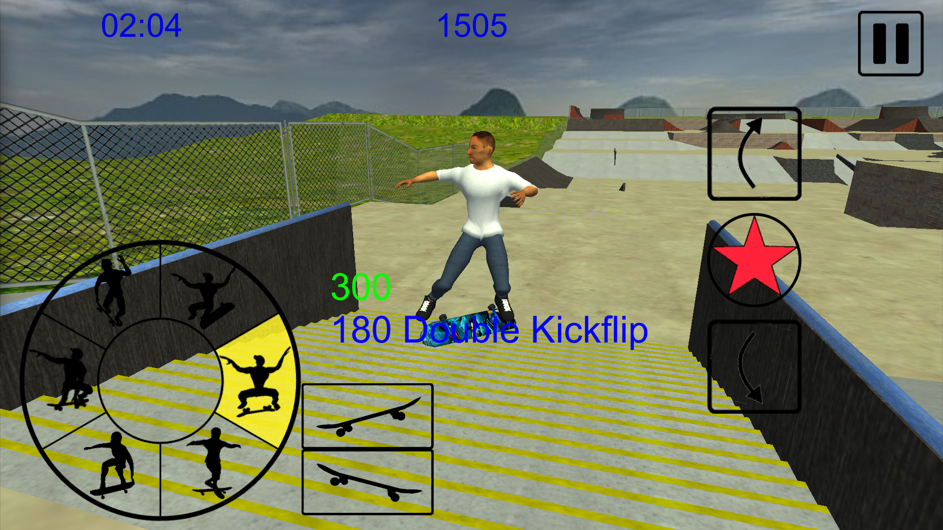 اسکرین شات 1 بازی Skating Freestyle Extreme 3D