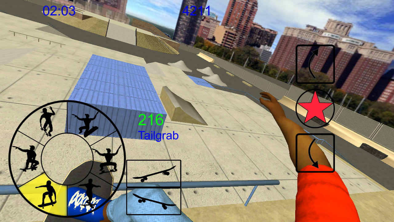اسکرین شات 3 بازی Skating Freestyle Extreme 3D
