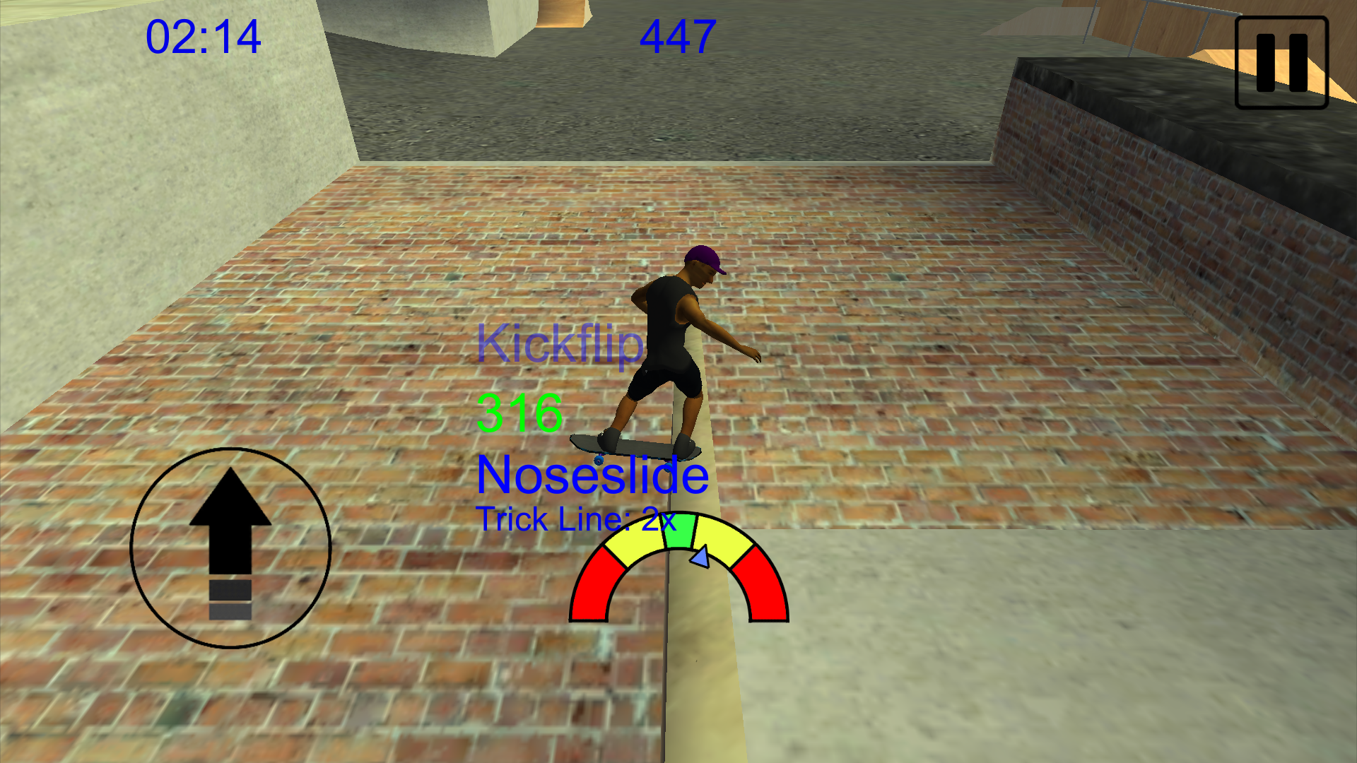 اسکرین شات 2 بازی Skating Freestyle Extreme 3D