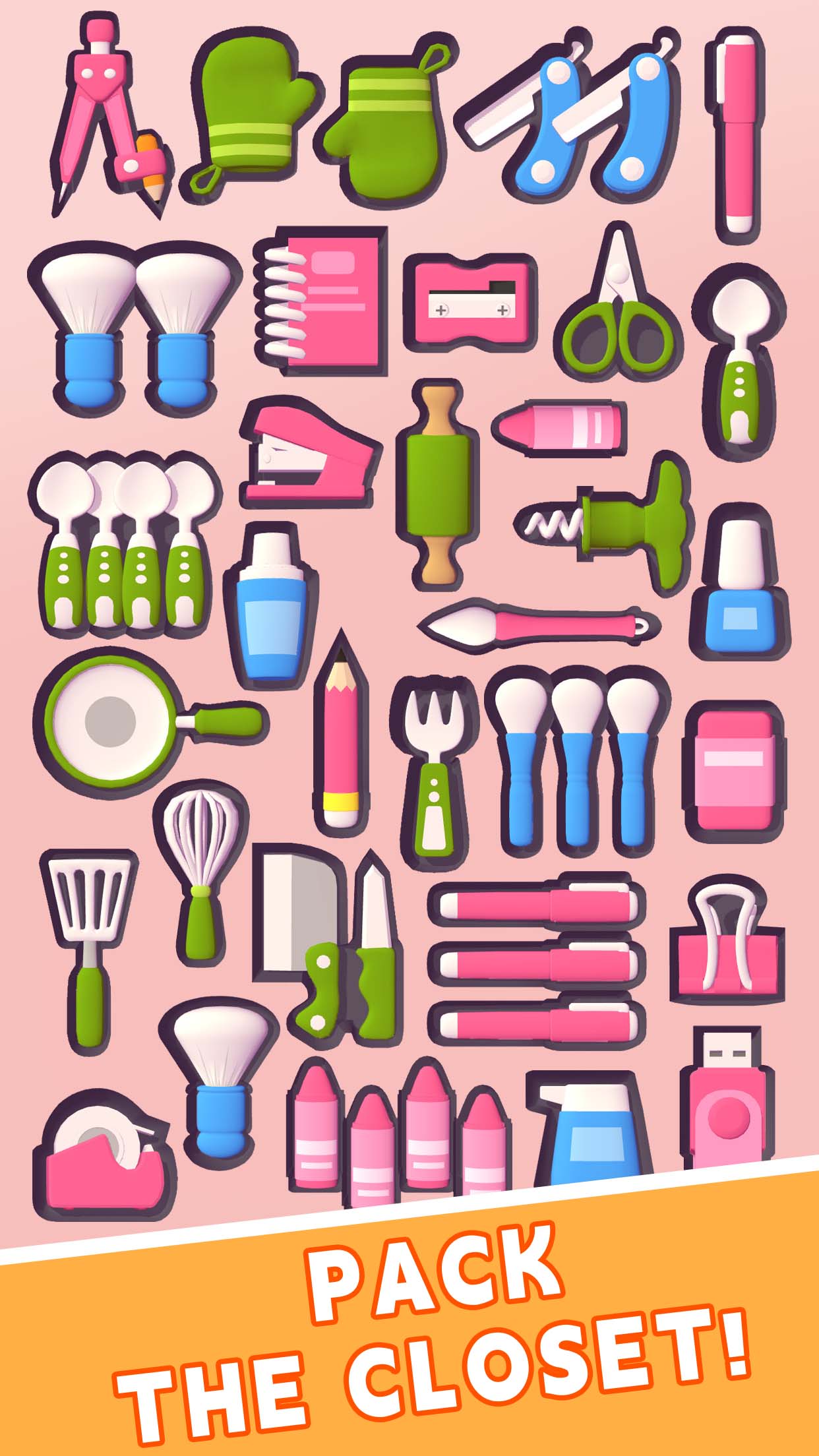 اسکرین شات 2 بازی Home Packing-Organizing games