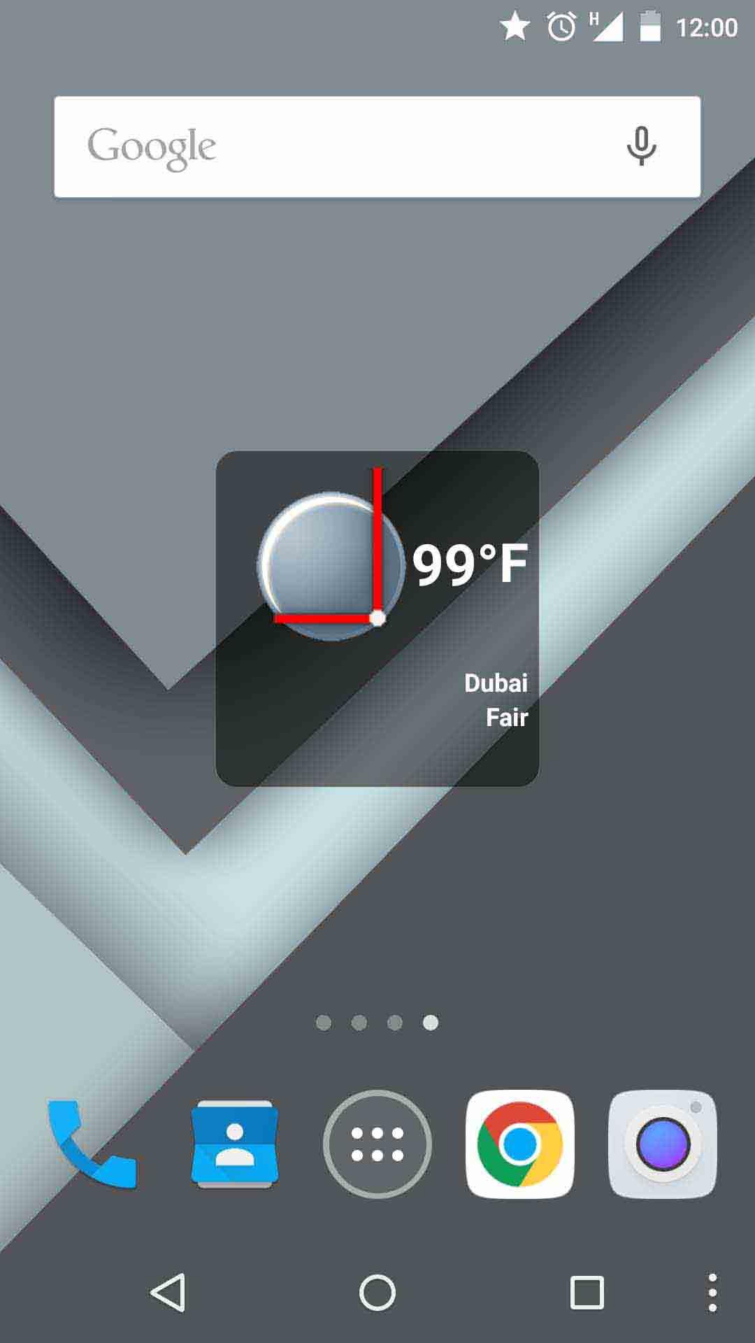 اسکرین شات 2 برنامه Boxy Clock & Weather
