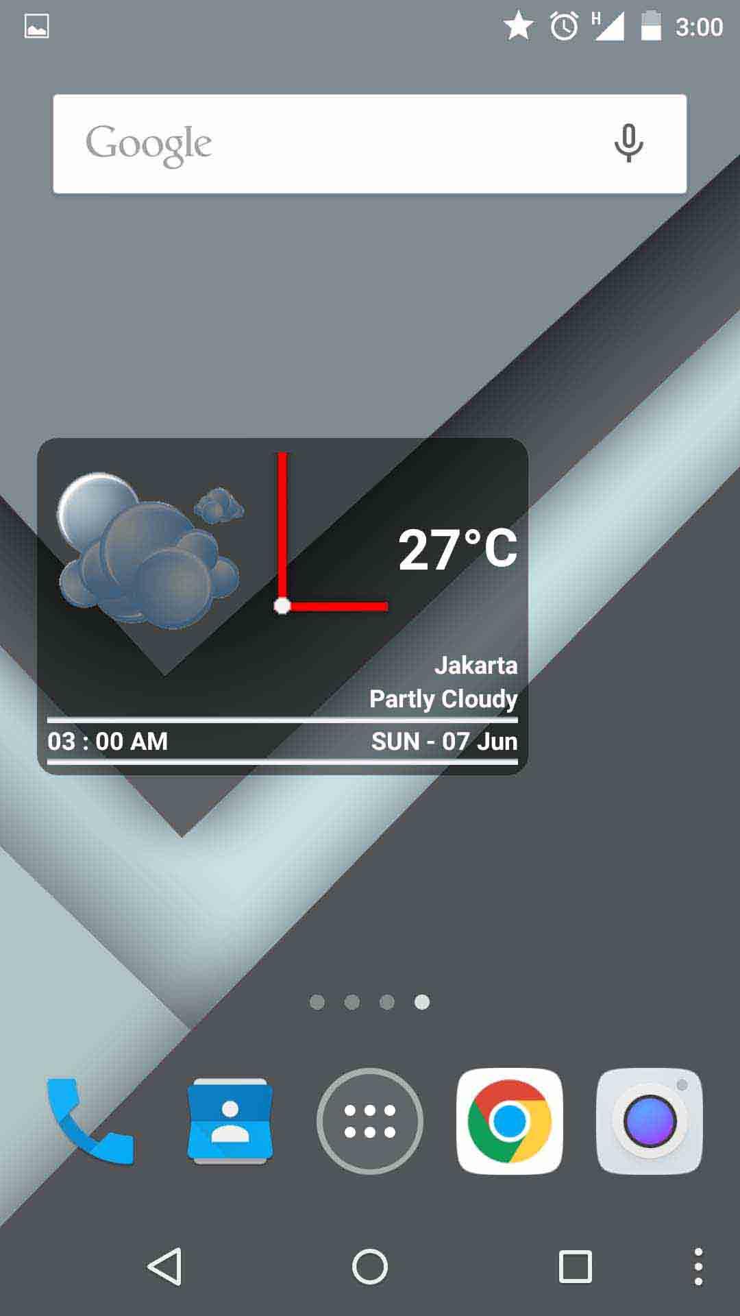 اسکرین شات 3 برنامه Boxy Clock & Weather