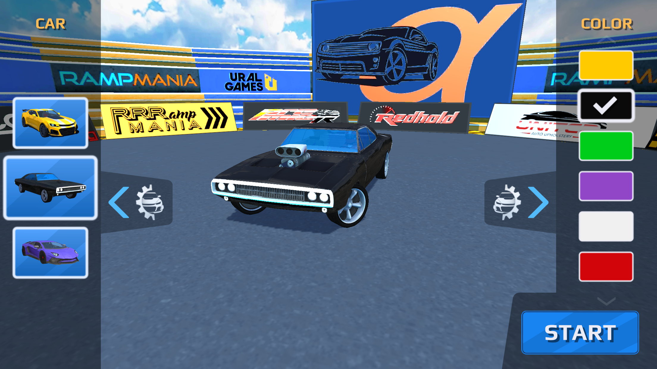 اسکرین شات 3 بازی Ramp Car Trick Master 3D
