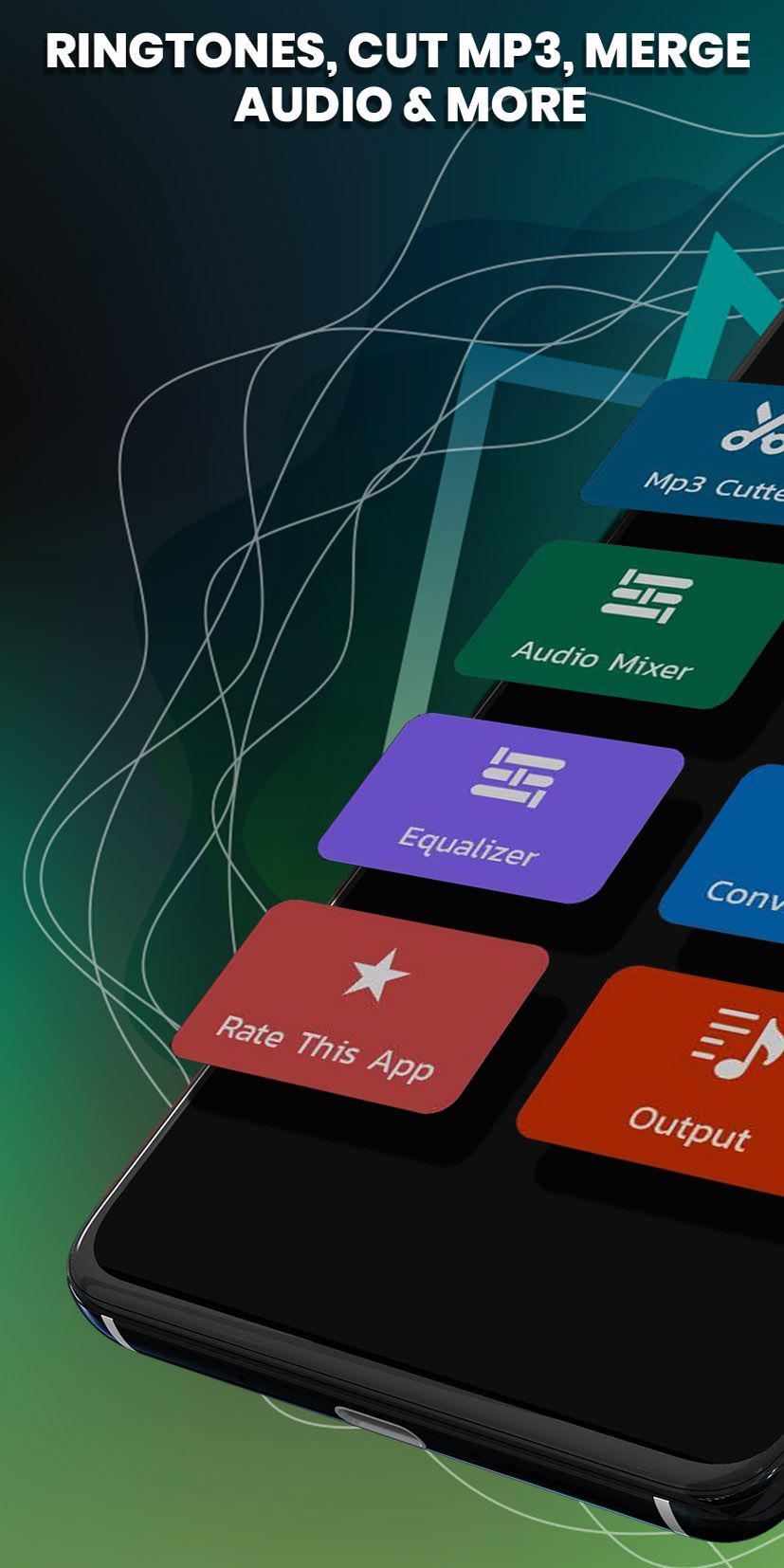 اسکرین شات 1 برنامه Ringdroid- MP3 Cutter Ringtone