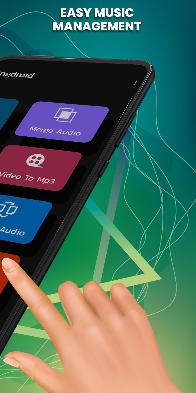 اسکرین شات 2 برنامه Ringdroid- MP3 Cutter Ringtone