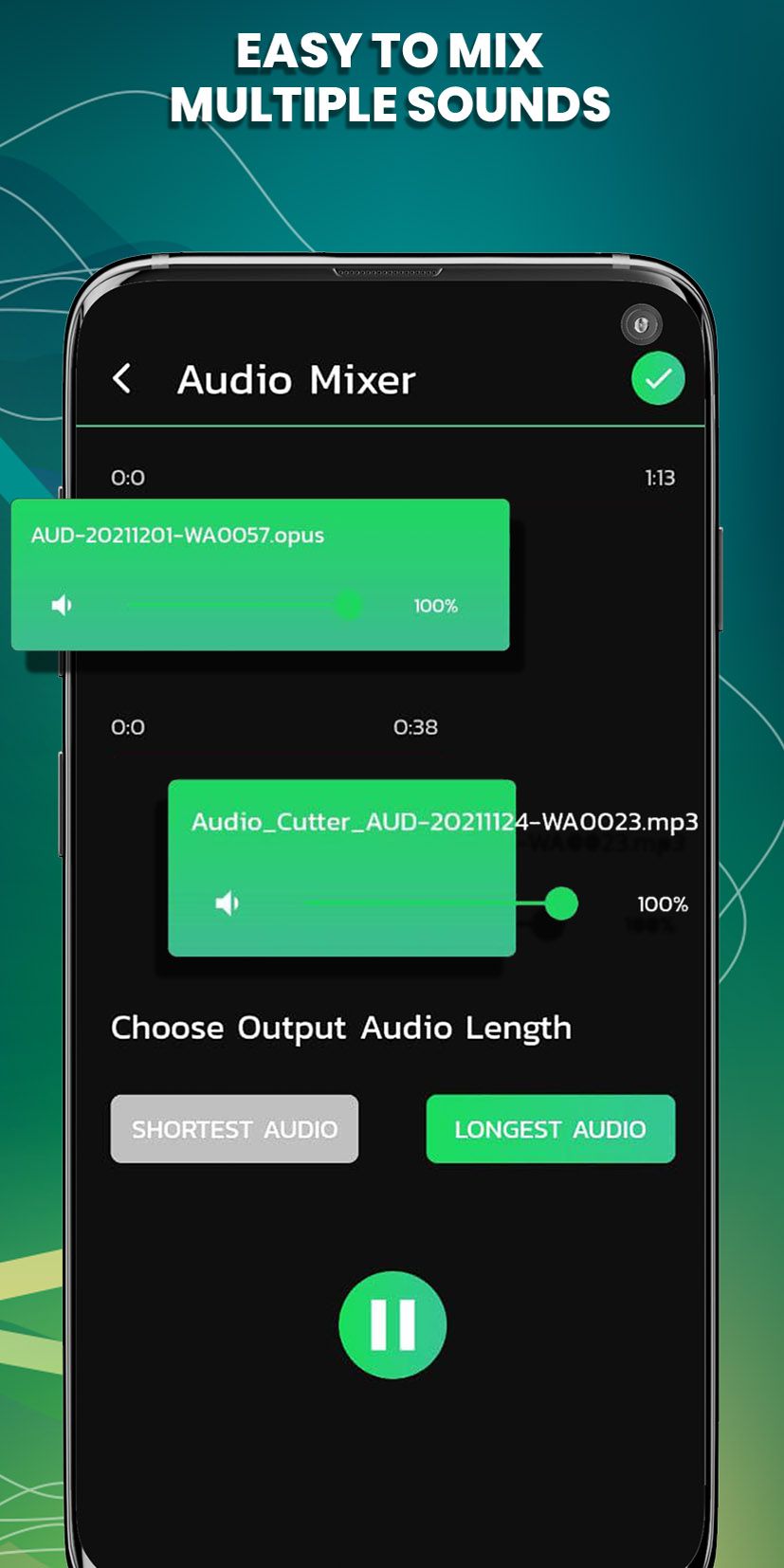 اسکرین شات 5 برنامه Ringdroid- MP3 Cutter Ringtone