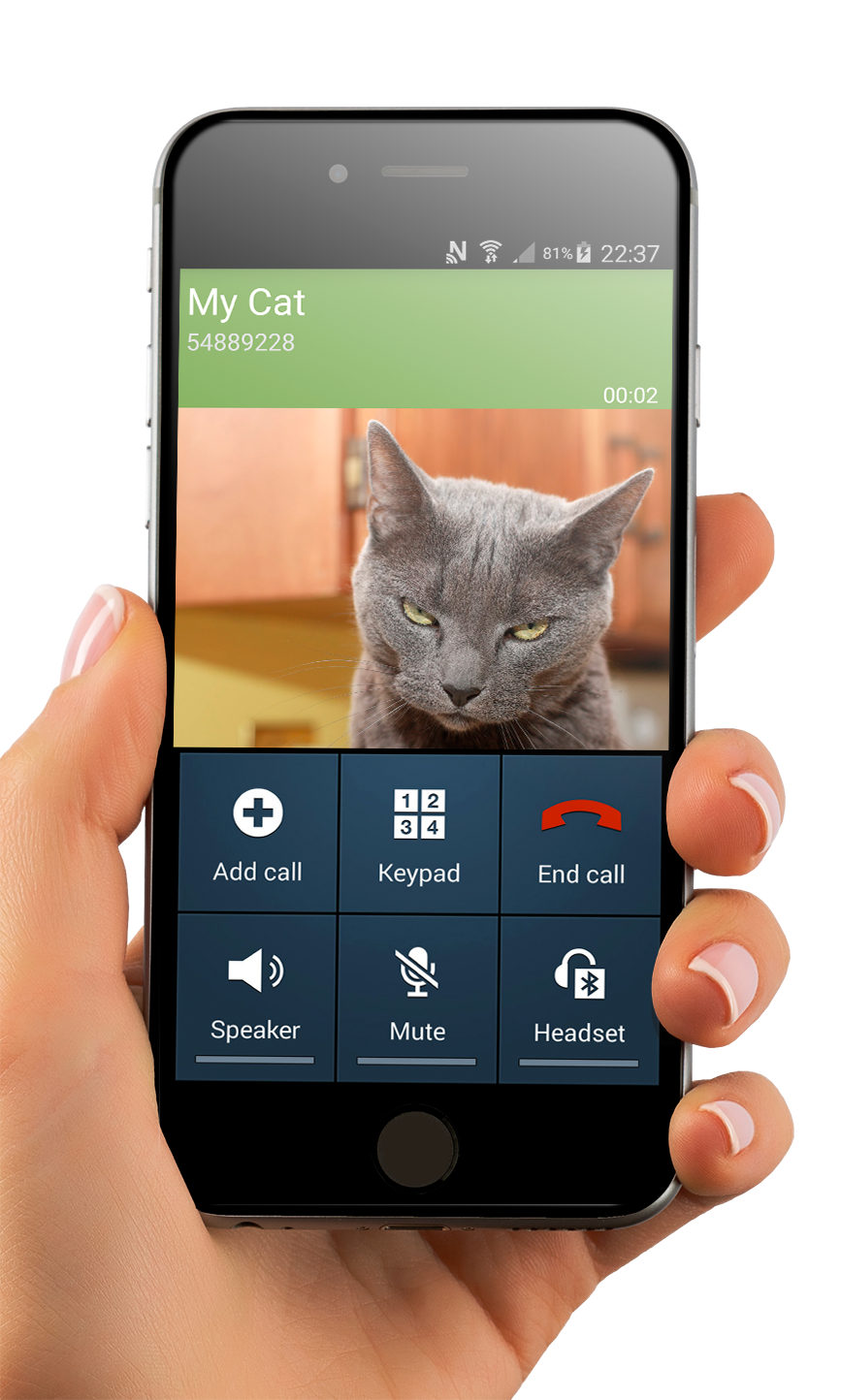 اسکرین شات 3 برنامه Fake incoming call (prank)