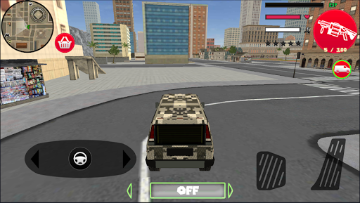 اسکرین شات 6 بازی Stickman Iron Rope Hero Gangstar Crime