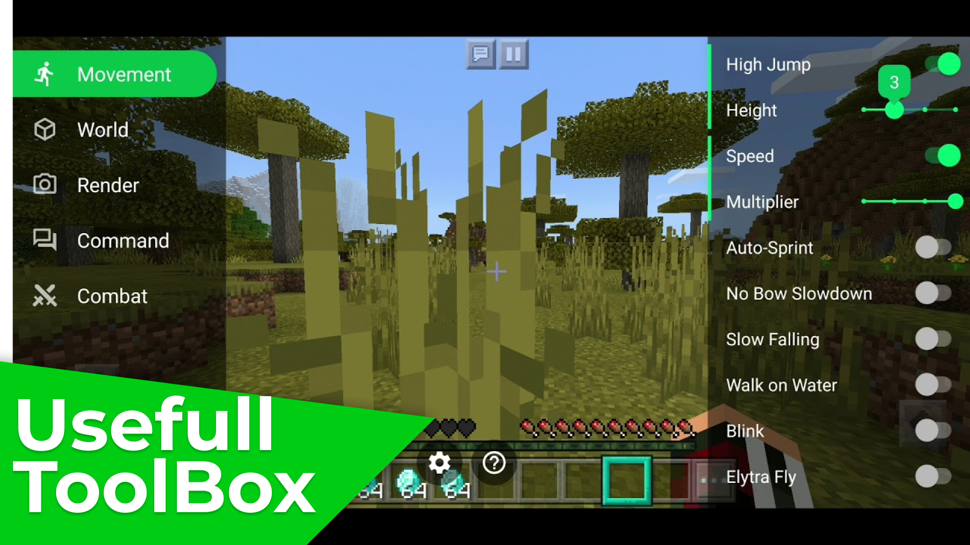 اسکرین شات 1 برنامه Toolbox for minecraft