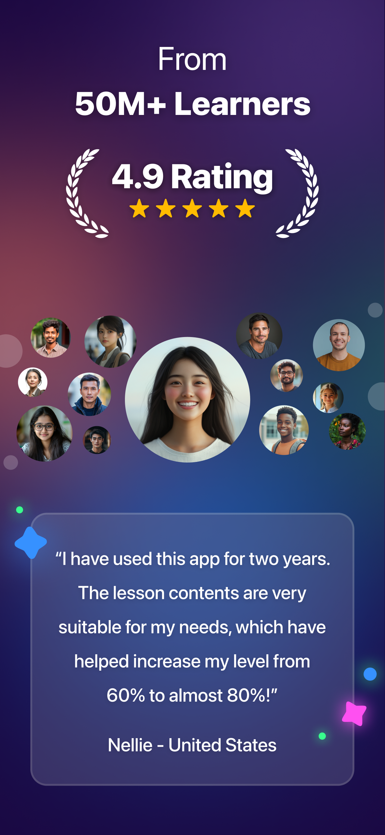 اسکرین شات 8 برنامه ELSA Speak: English Learning