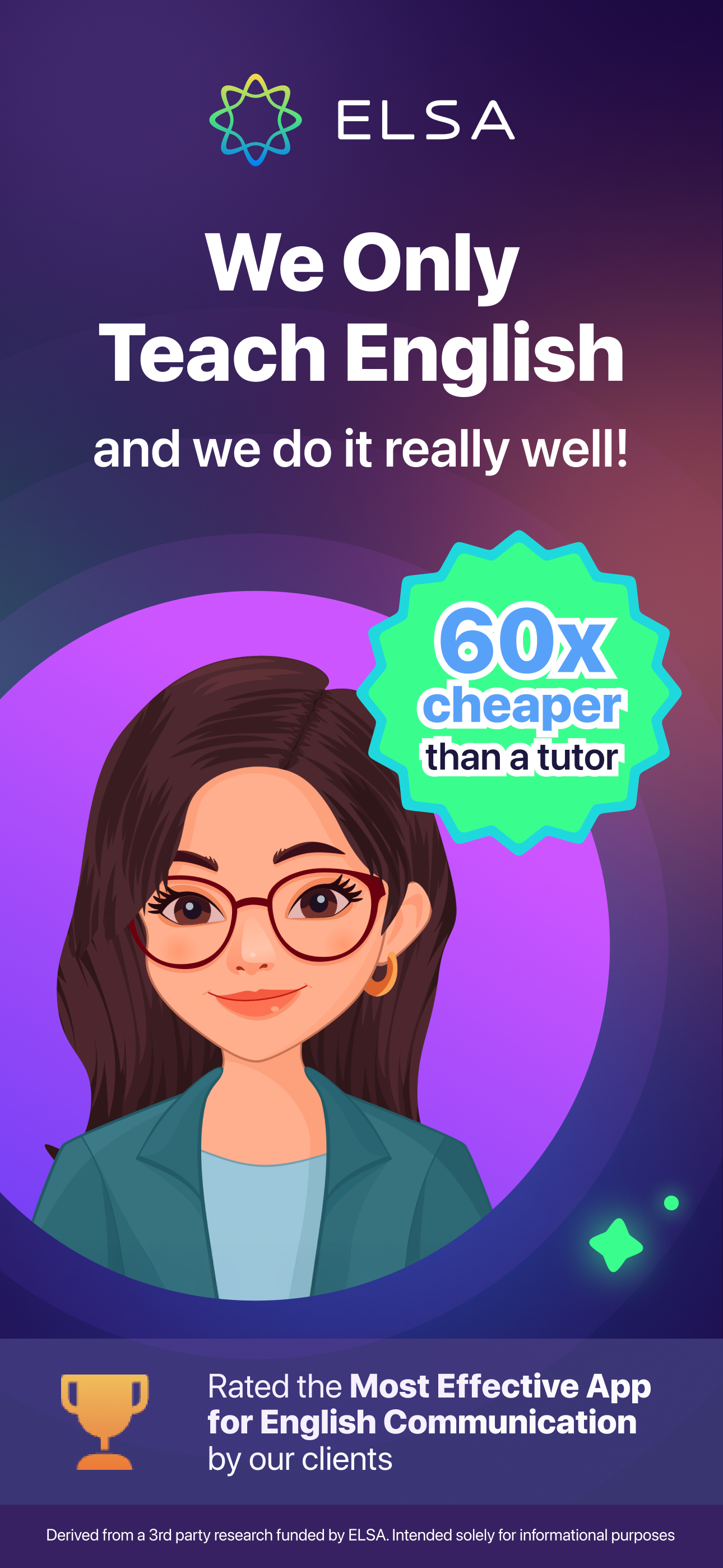 اسکرین شات 1 برنامه ELSA Speak: English Learning