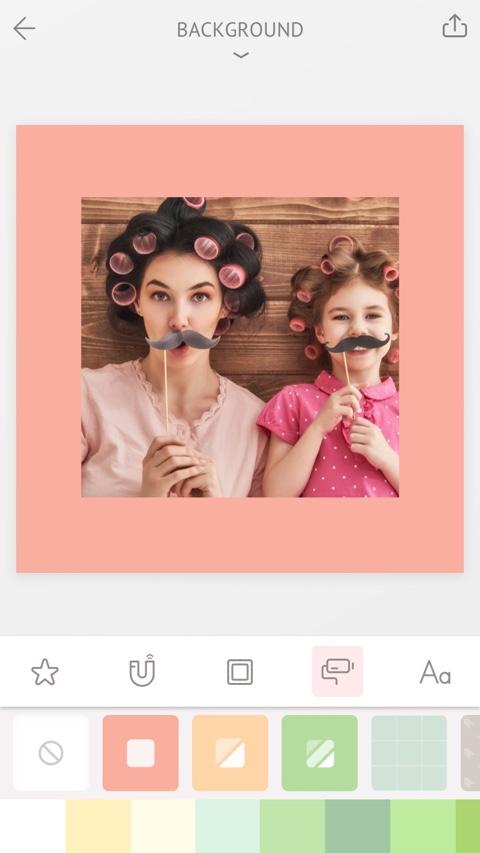 اسکرین شات برنامه April - Camera360 cute Layout 6