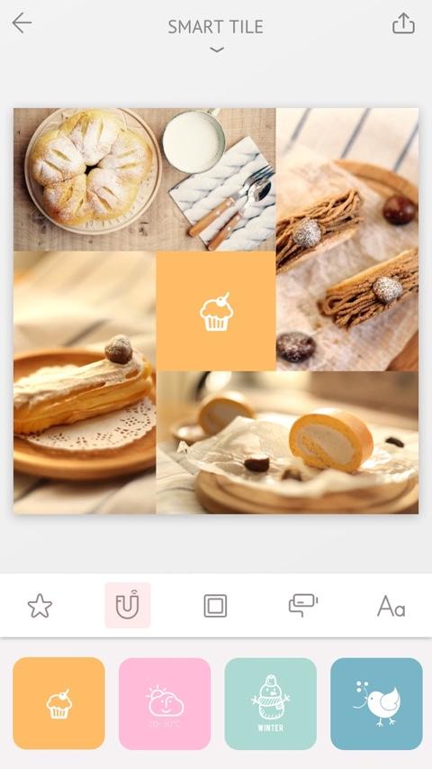 اسکرین شات برنامه April - Camera360 cute Layout 2