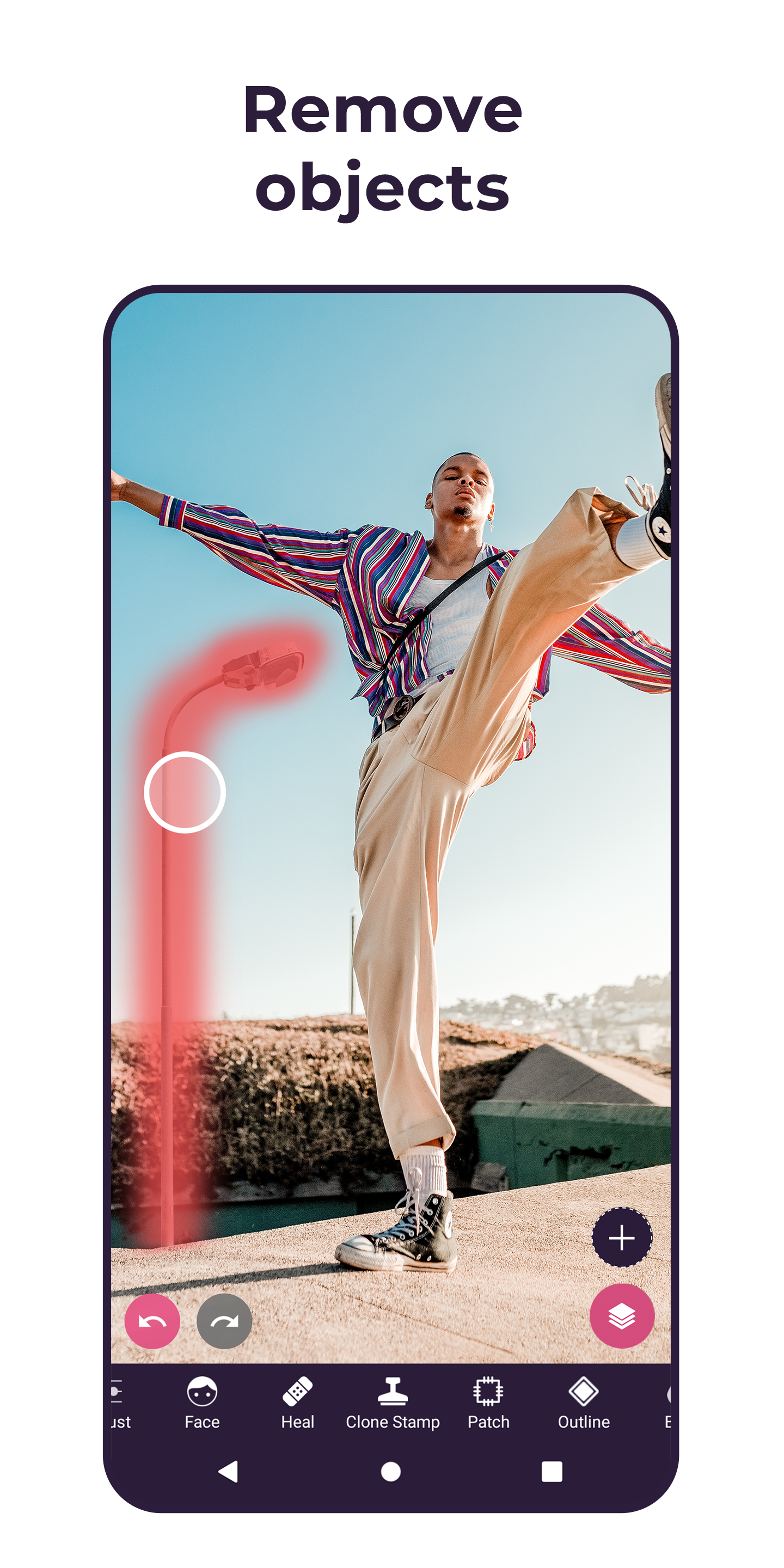 اسکرین شات 4 برنامه Pixomatic - Background eraser