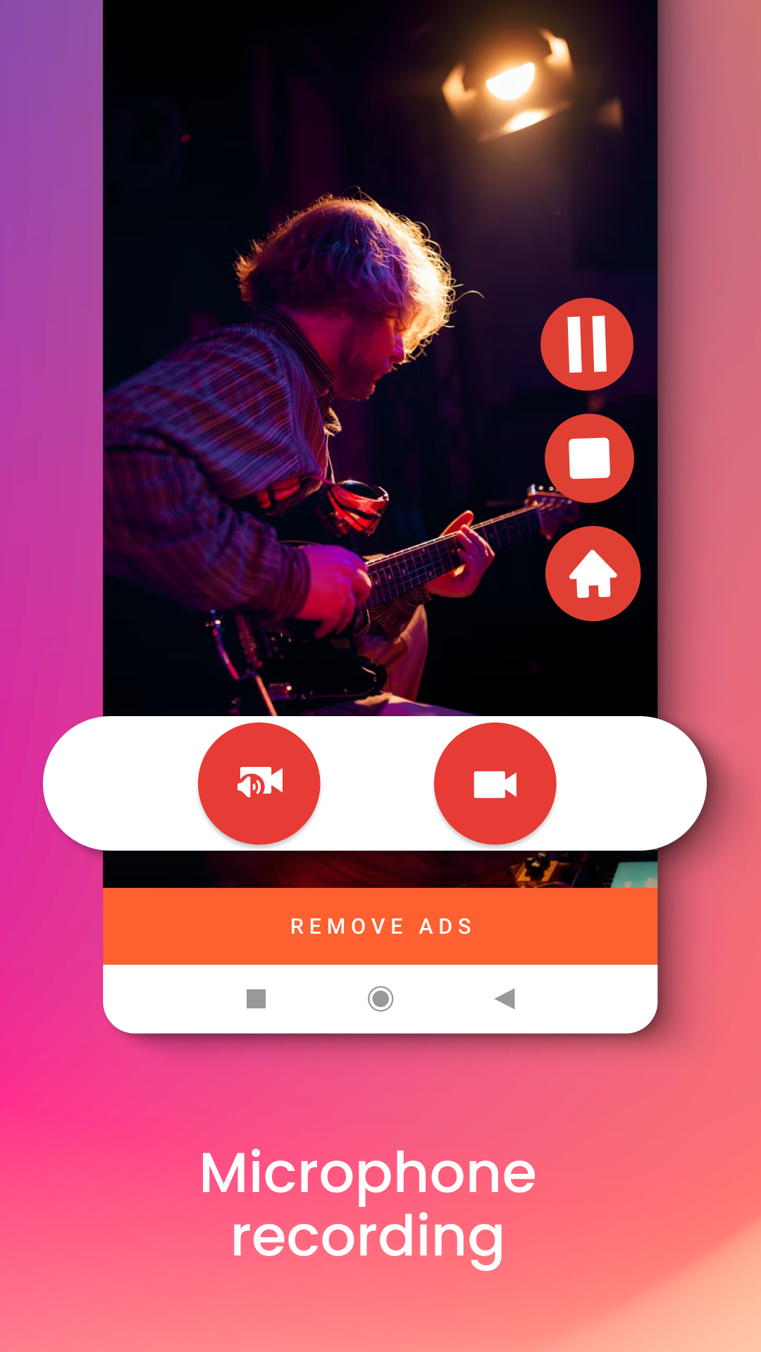 اسکرین شات 4 برنامه REC - Screen | Video Recorder