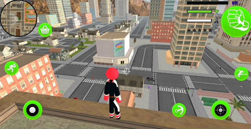 اسکرین شات 6 بازی Superhero Stickman Rope Hero Gangstar Mafia