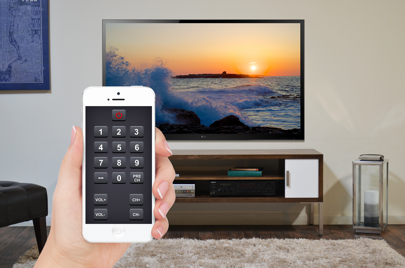 اسکرین شات 1 برنامه TV remote