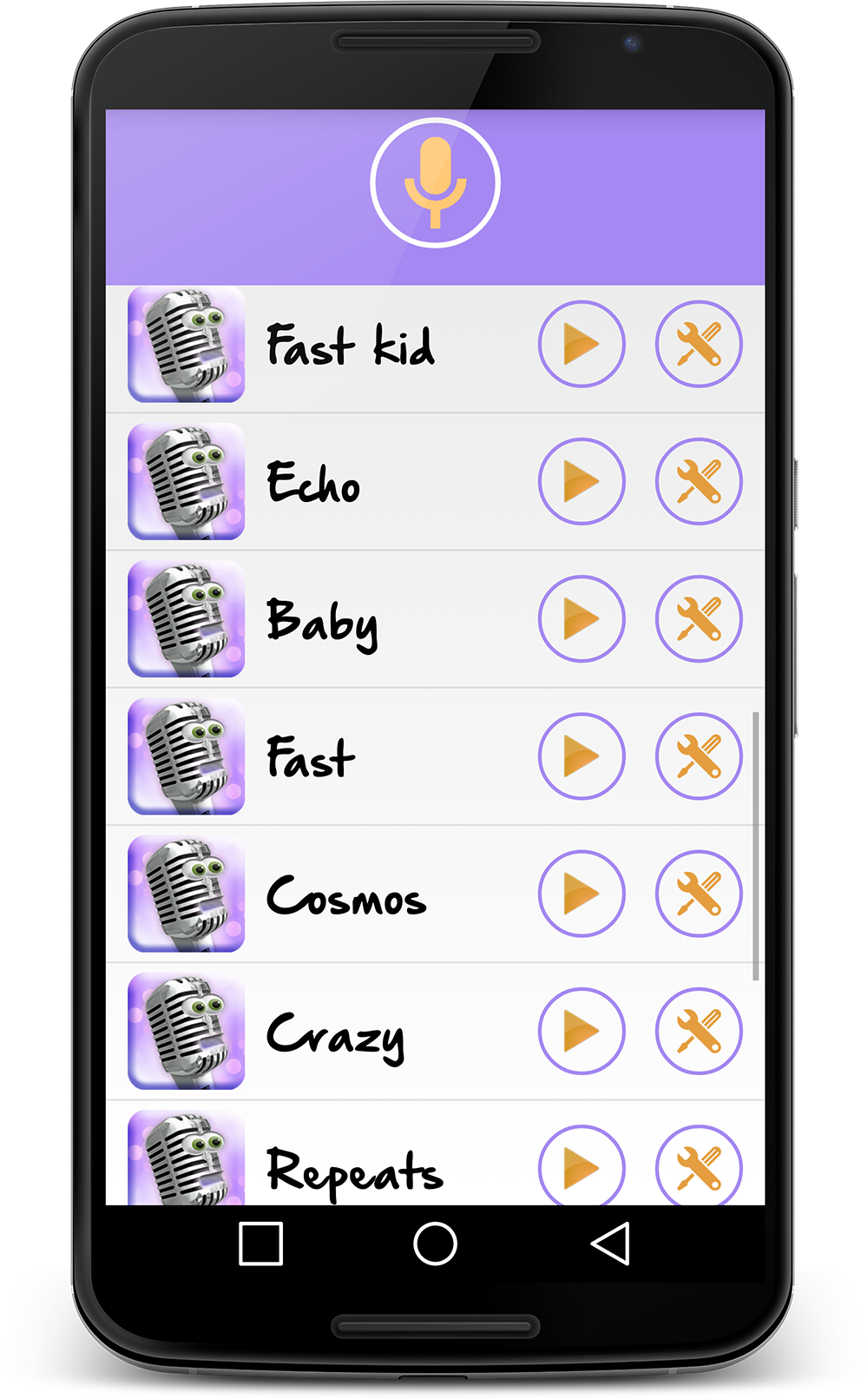 اسکرین شات 2 بازی Change your voice! Voice chang