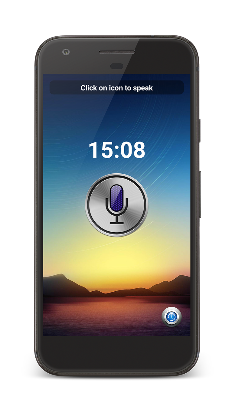 اسکرین شات 2 برنامه Lockscreen using voice