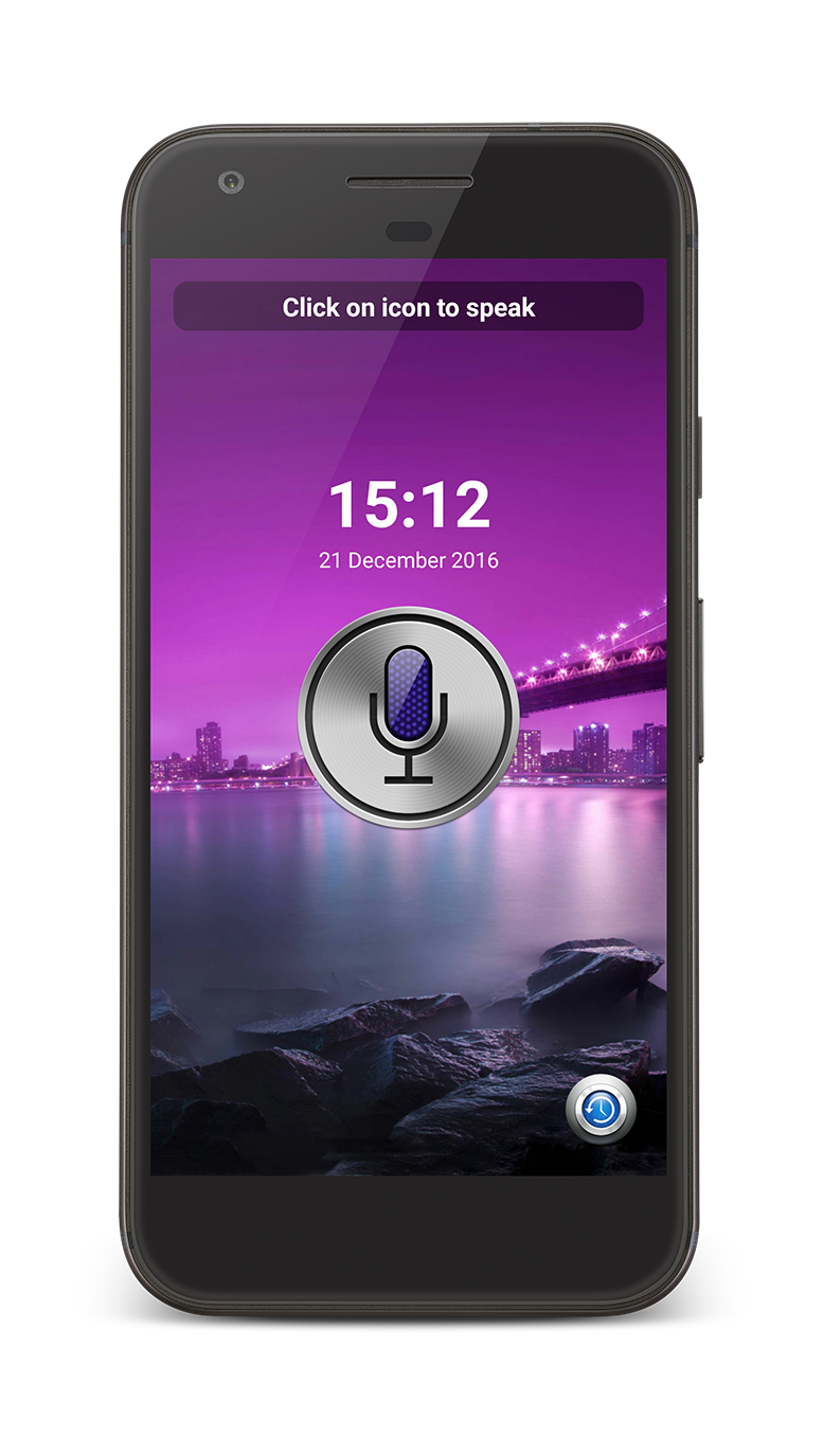 اسکرین شات 3 برنامه Lockscreen using voice